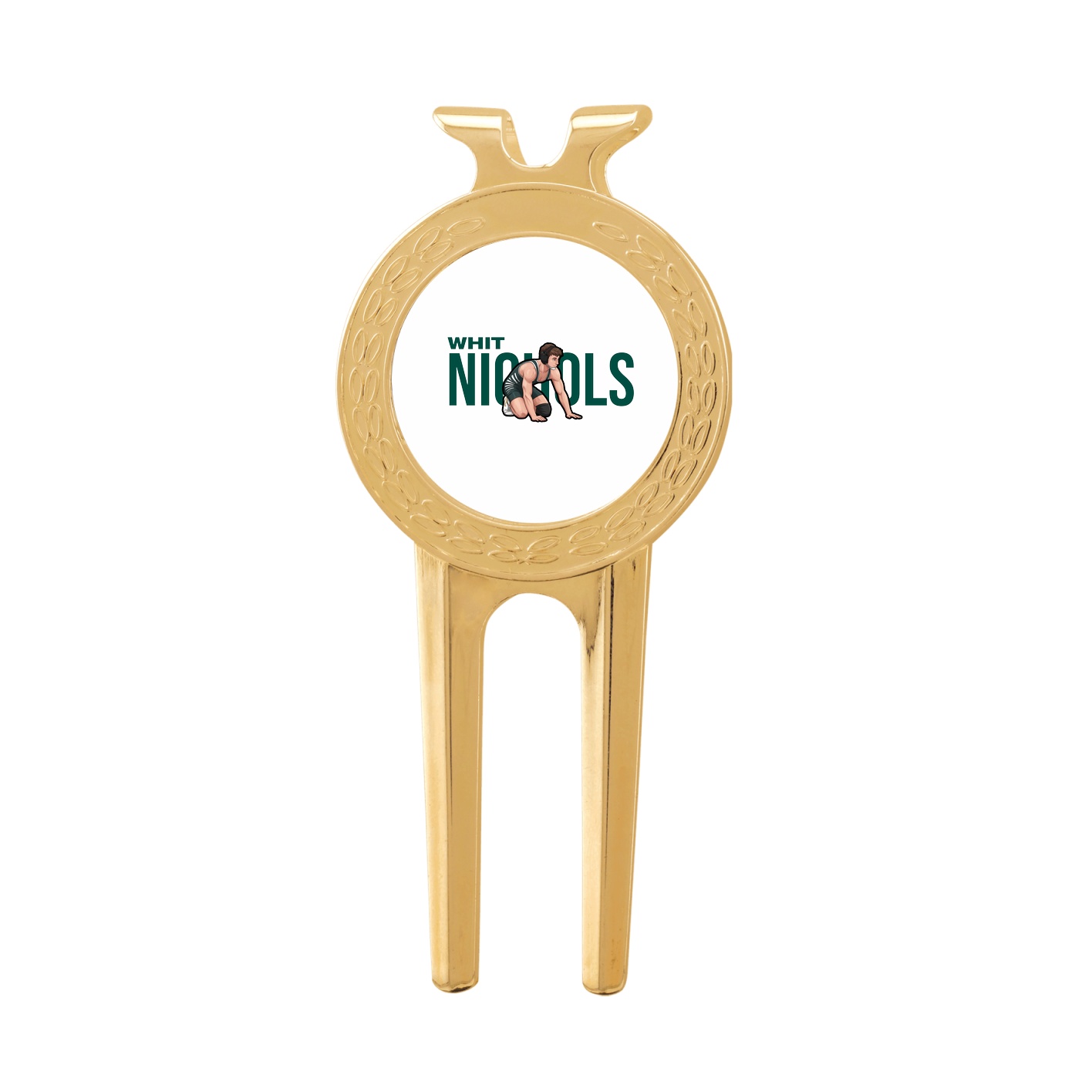 Divot Tool with Ball Marker — Player Name in Classic