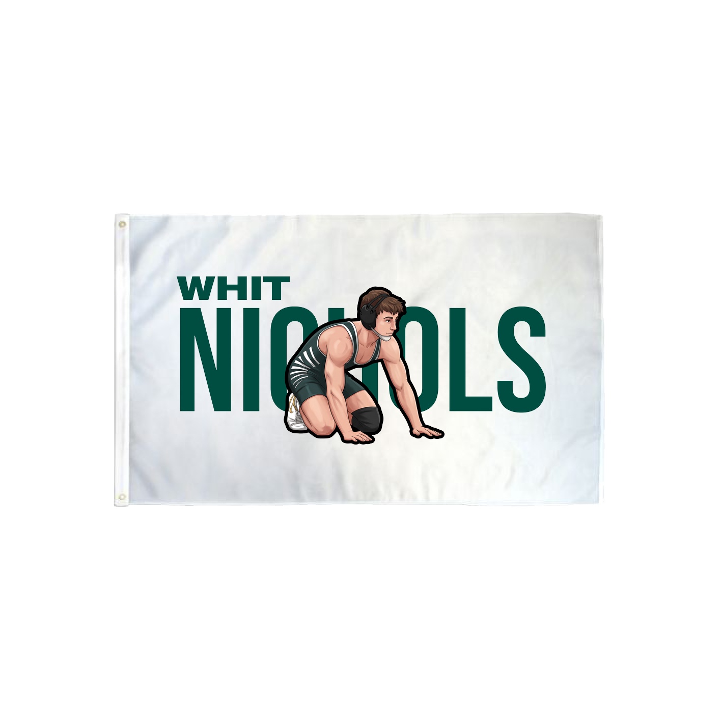 3x5 Flag — Player Name in Classic
