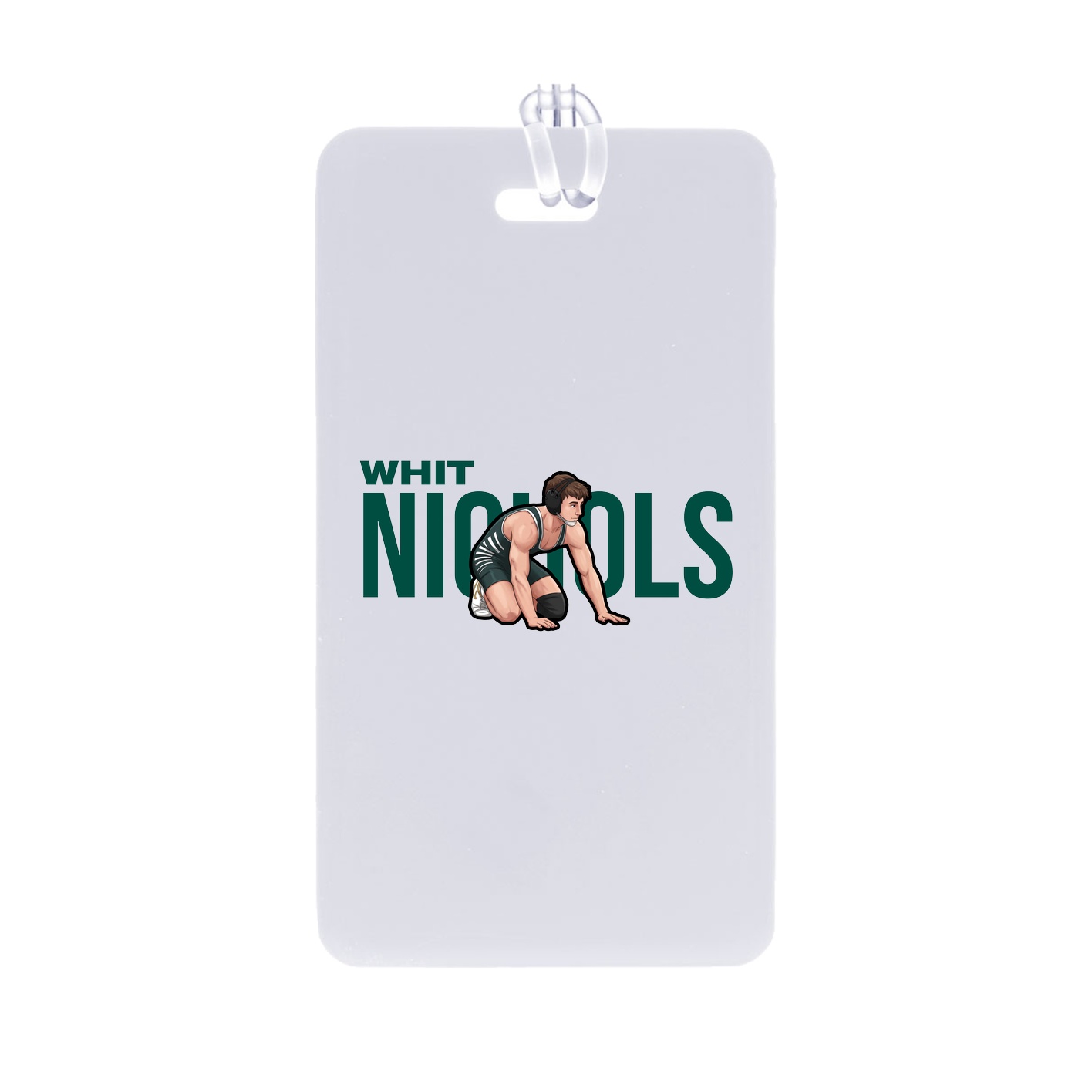 Bag Tag — Player Name in Classic