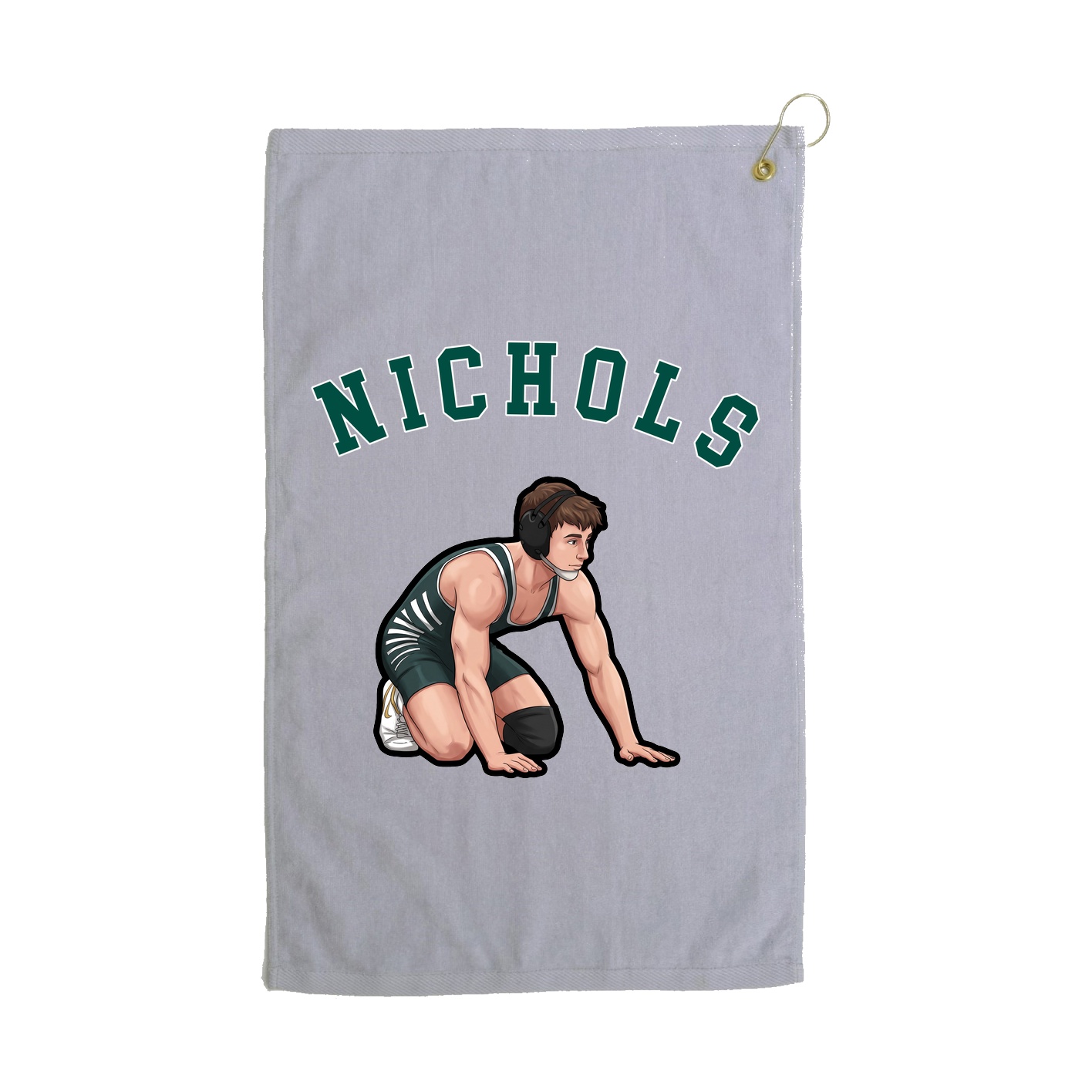 Golf Towel — Shirsey Arch in Grey