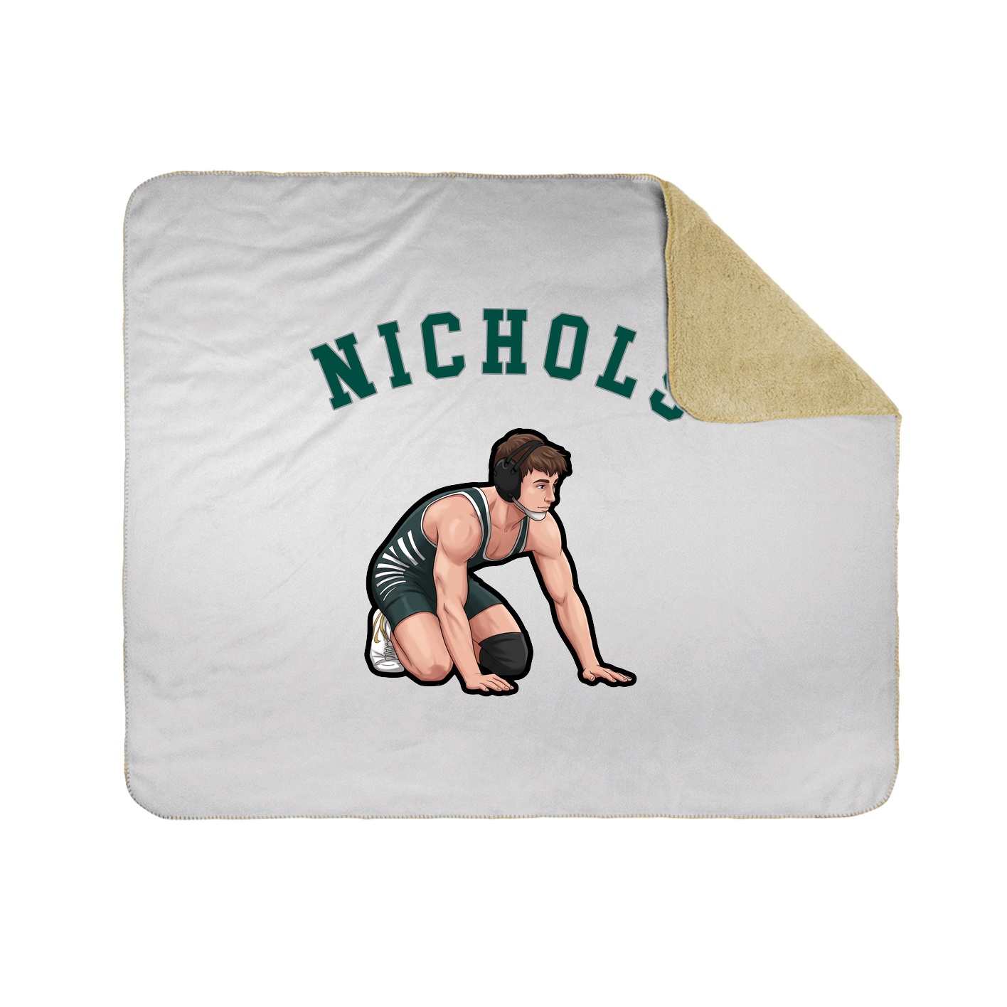 Throw Blanket — Shirsey Arch in White