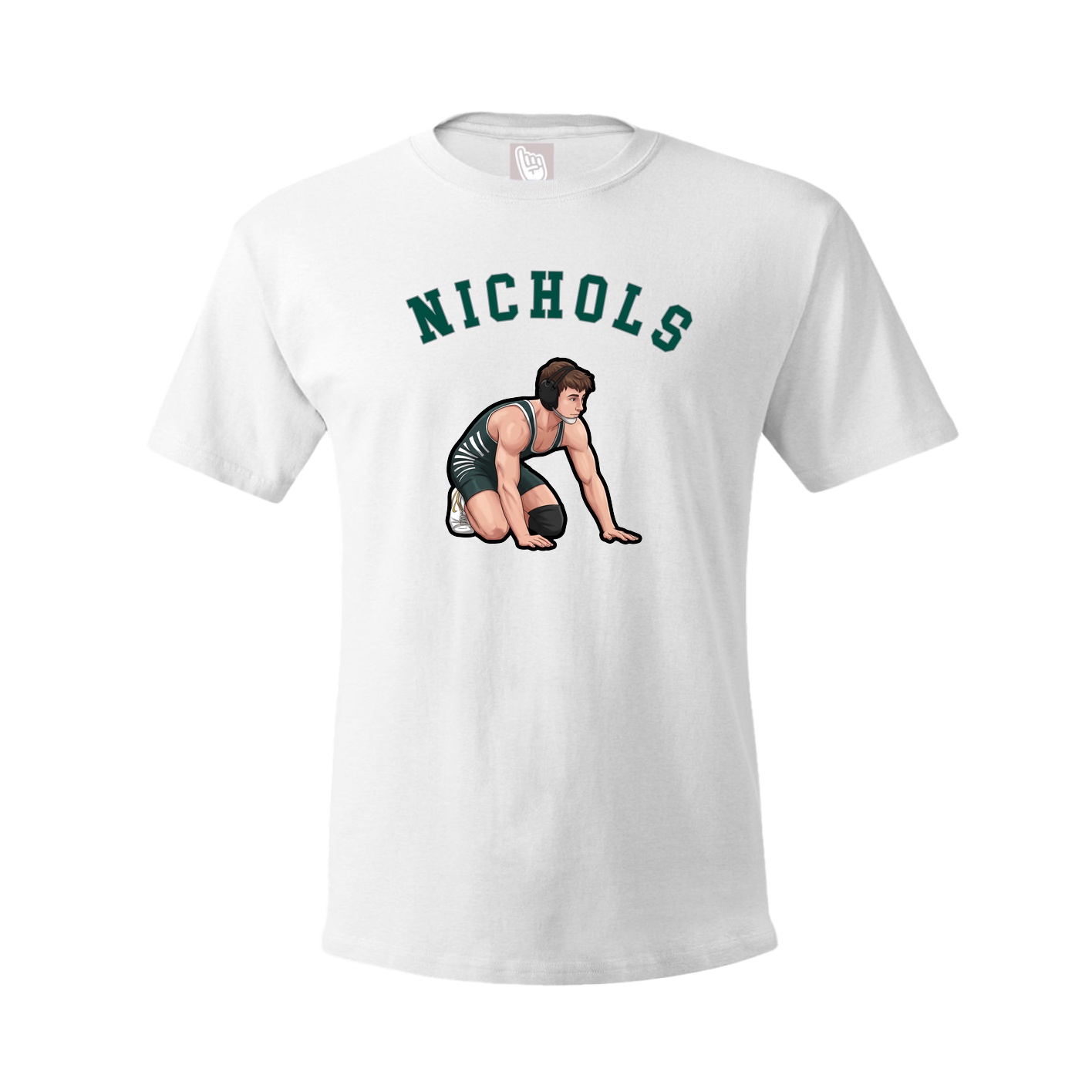 Youth Tee — Shirsey Arch in White