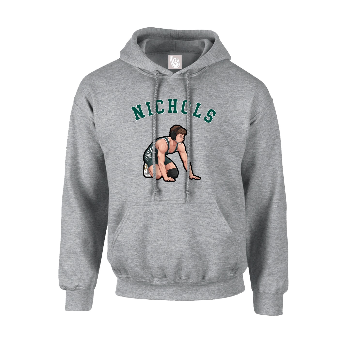 Hoodie — Shirsey Arch in Grey