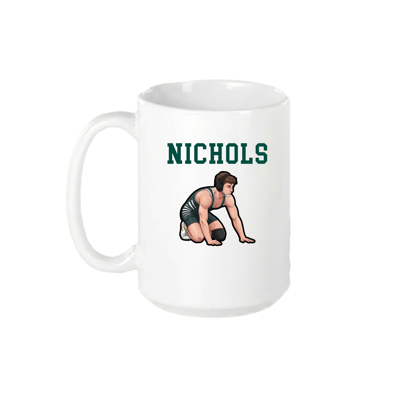 15oz Coffee Mug — Shirsey in White