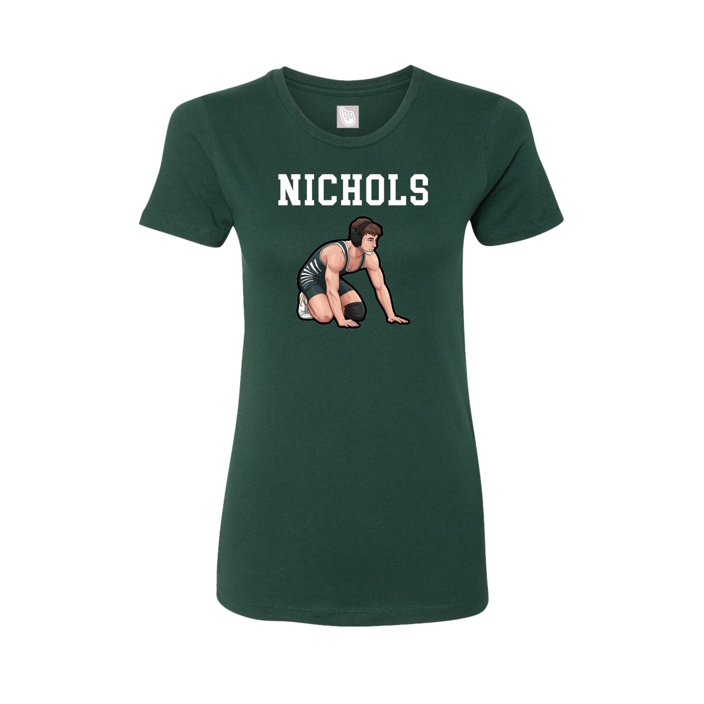 Fitted Women's Tee — Shirsey in Green