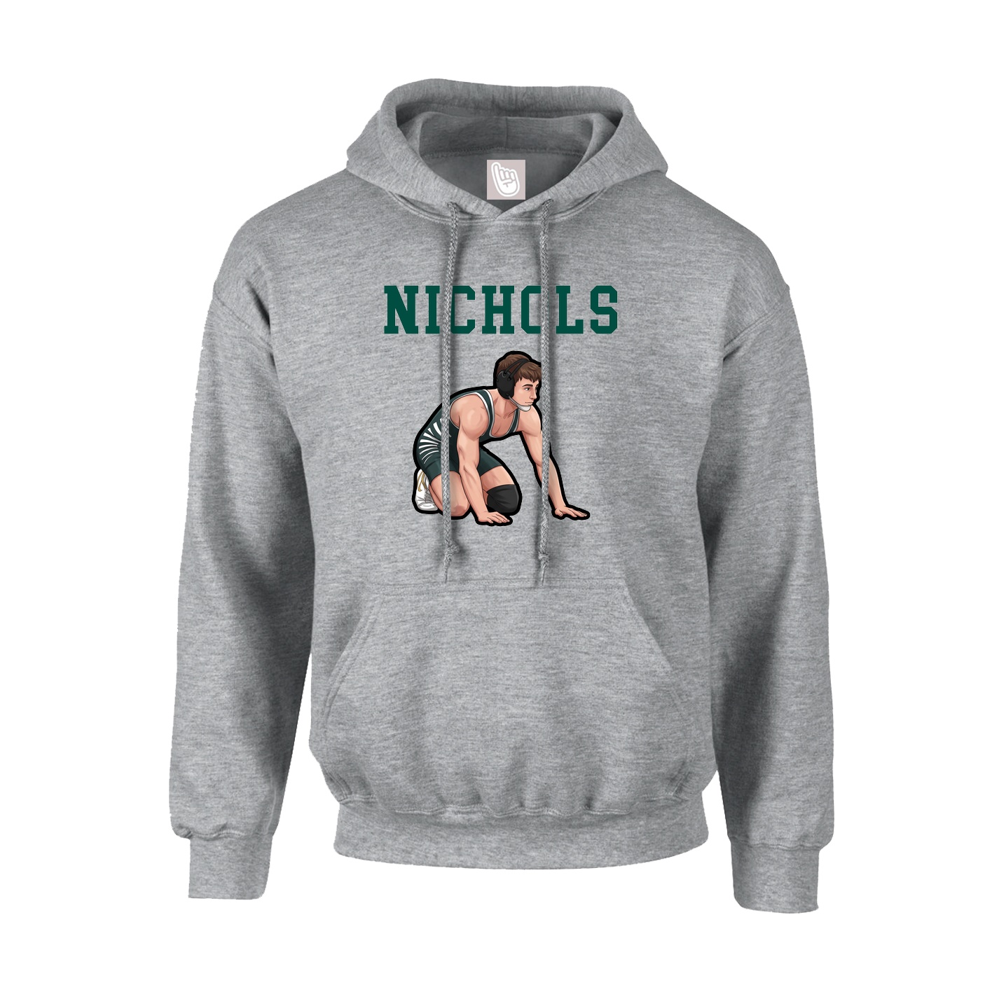Hoodie — Shirsey in Grey