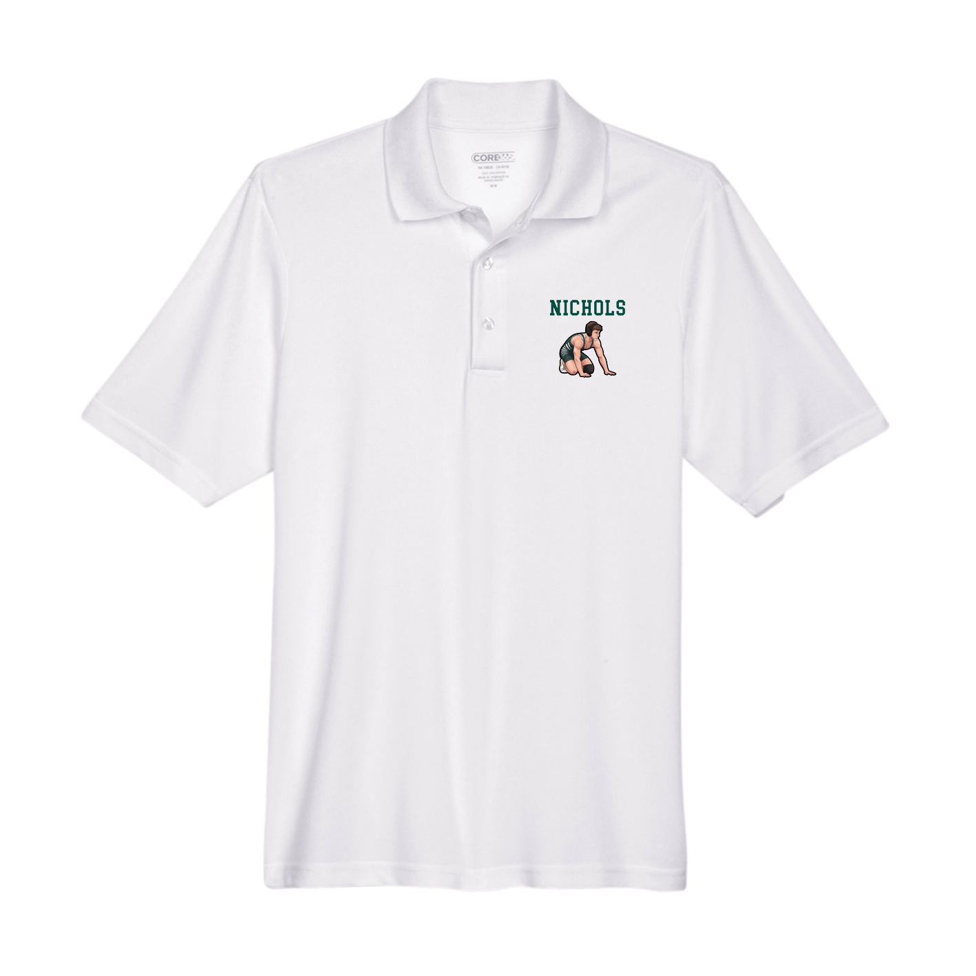 Performance Polo — Shirsey in White