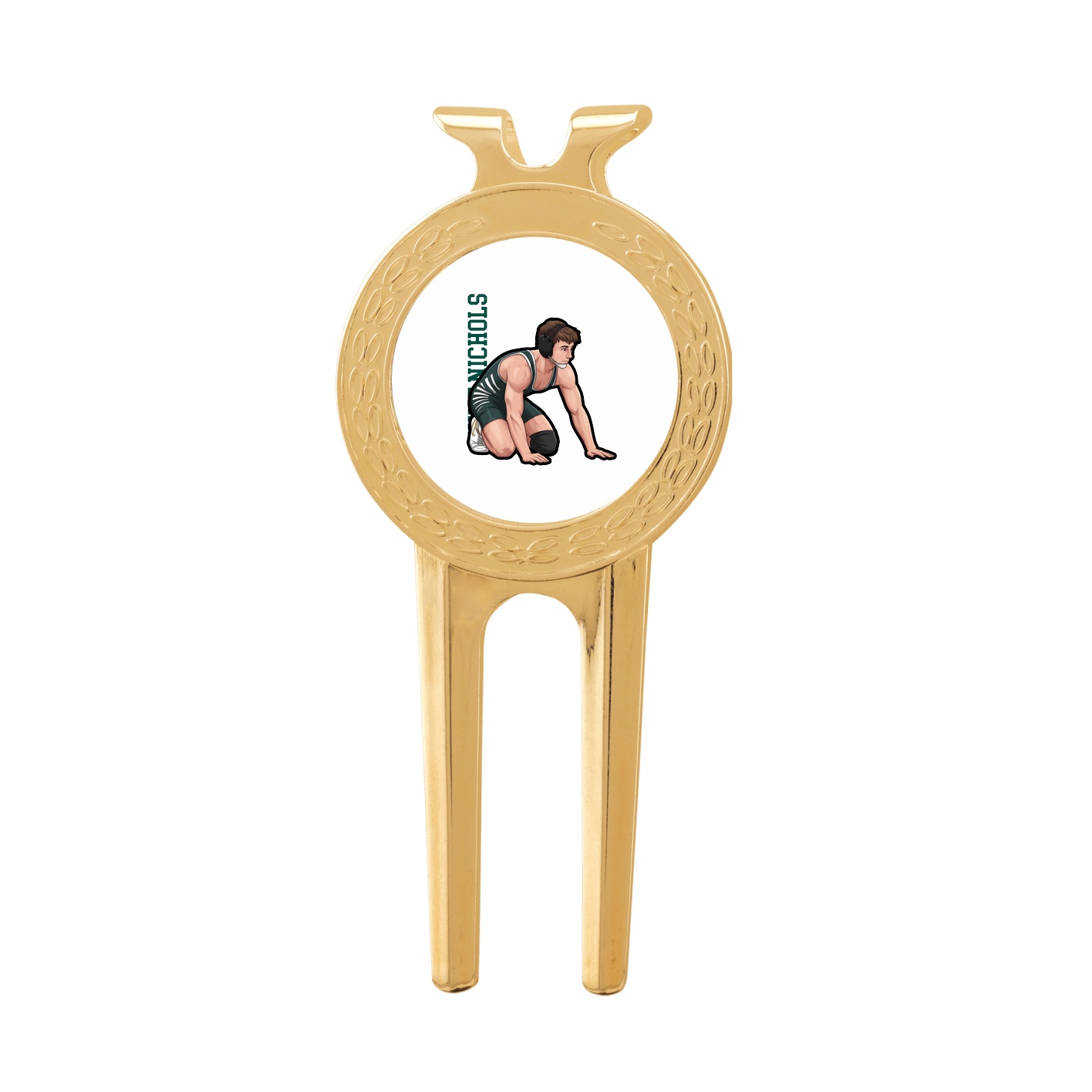 Divot Tool with Ball Marker — Name Vertical in Classic
