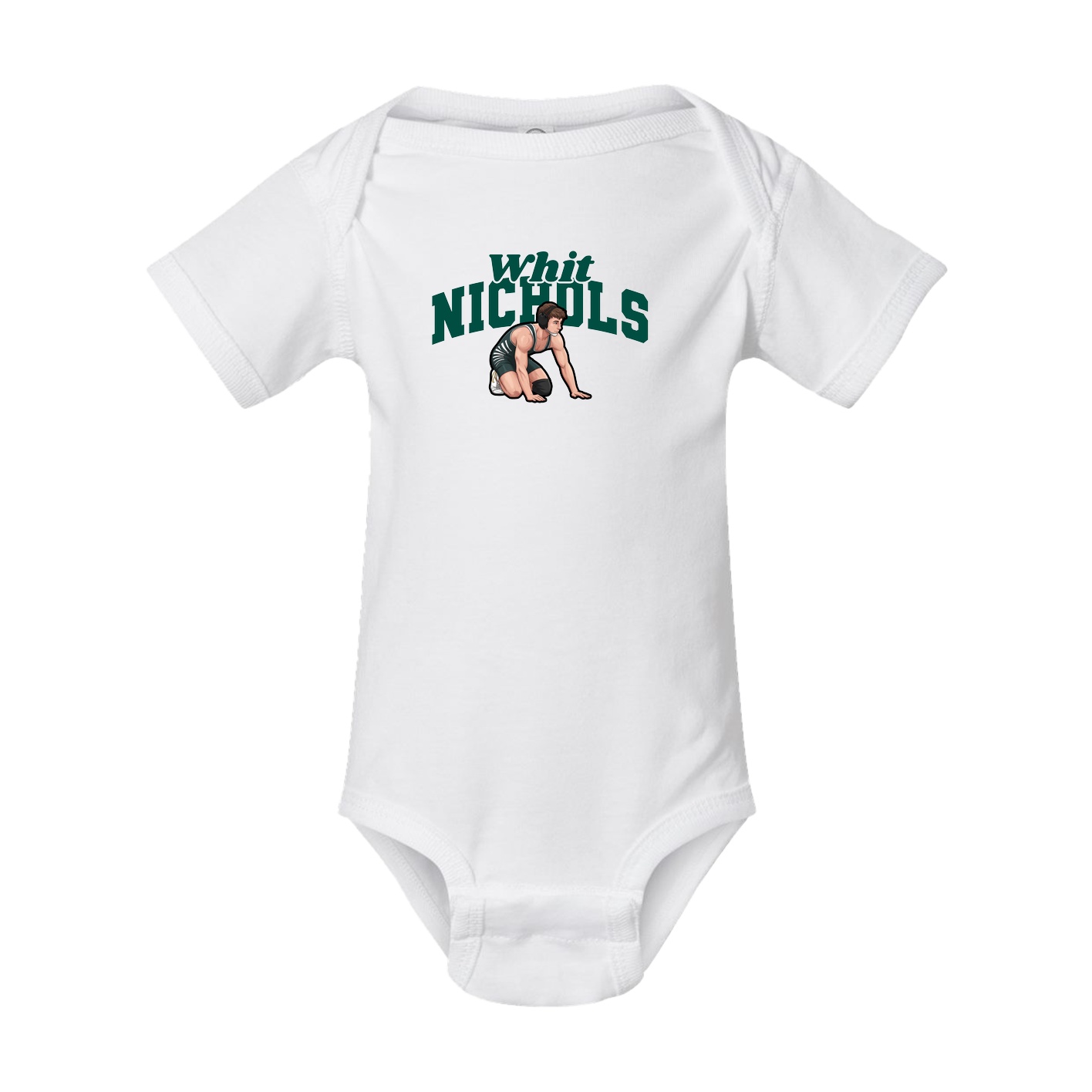 Baby Onesie — Signature Arch in White