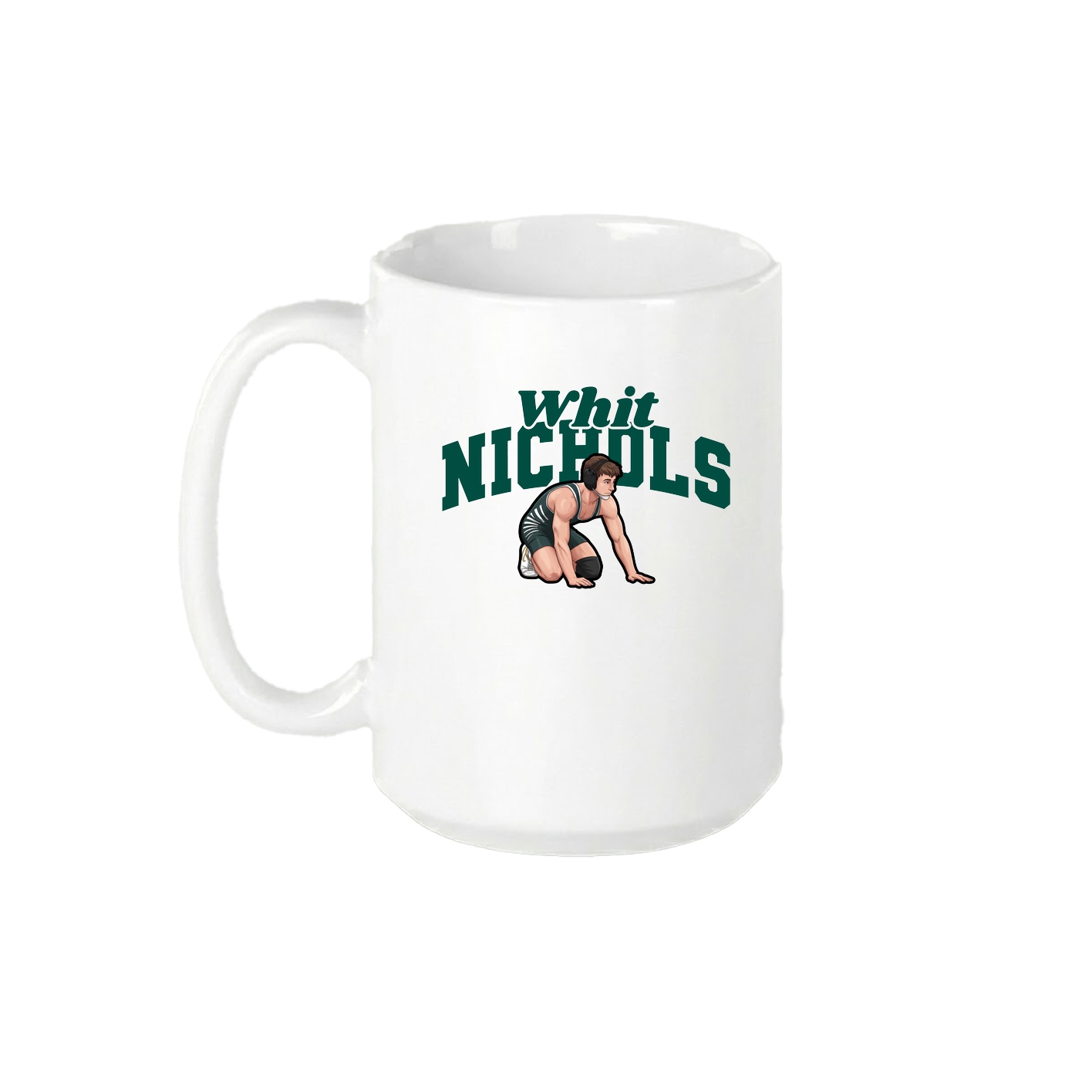 15oz Coffee Mug — Signature Arch in White