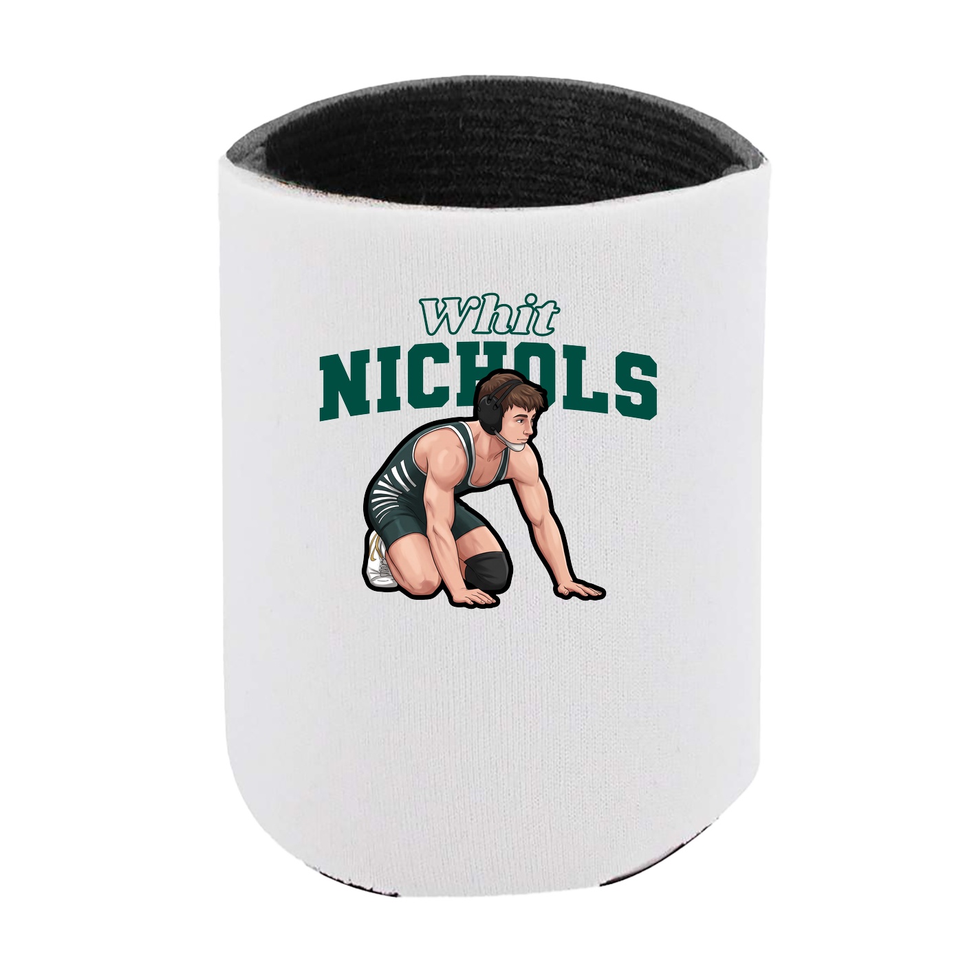 Can Holder — Name Arch in White
