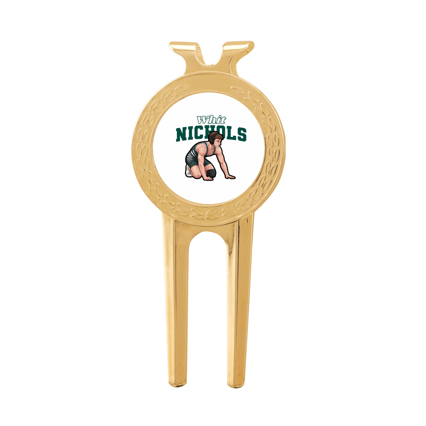 Divot Tool with Ball Marker — Name Arch in Classic