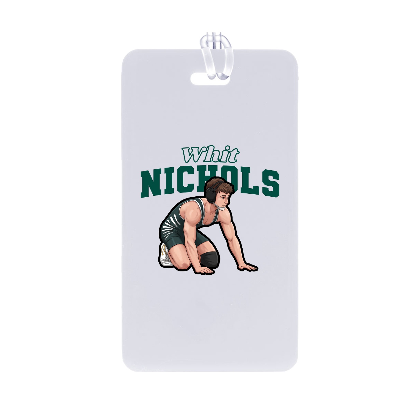 Bag Tag — Name Arch in Classic