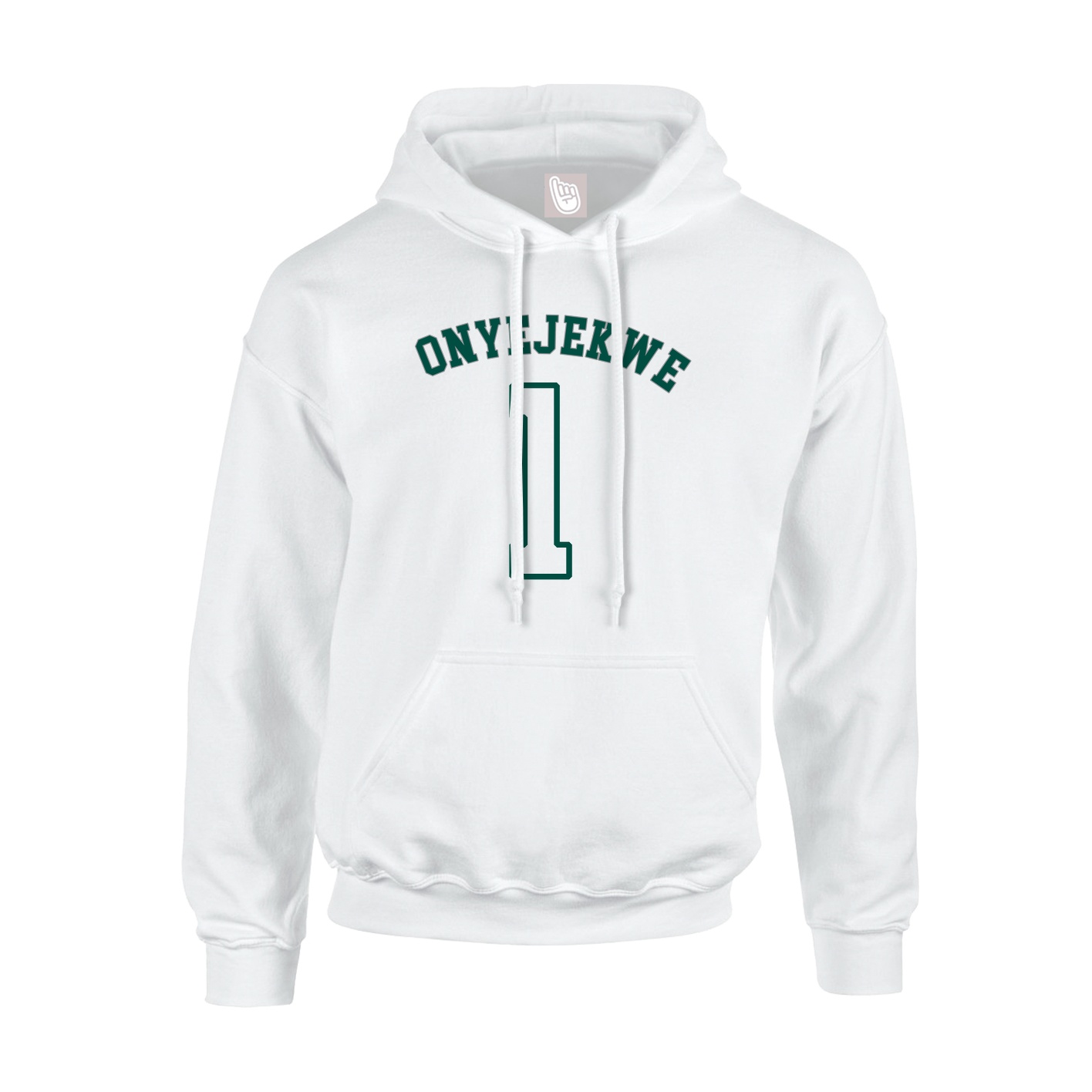 Hoodie — Shirsey Arch in White