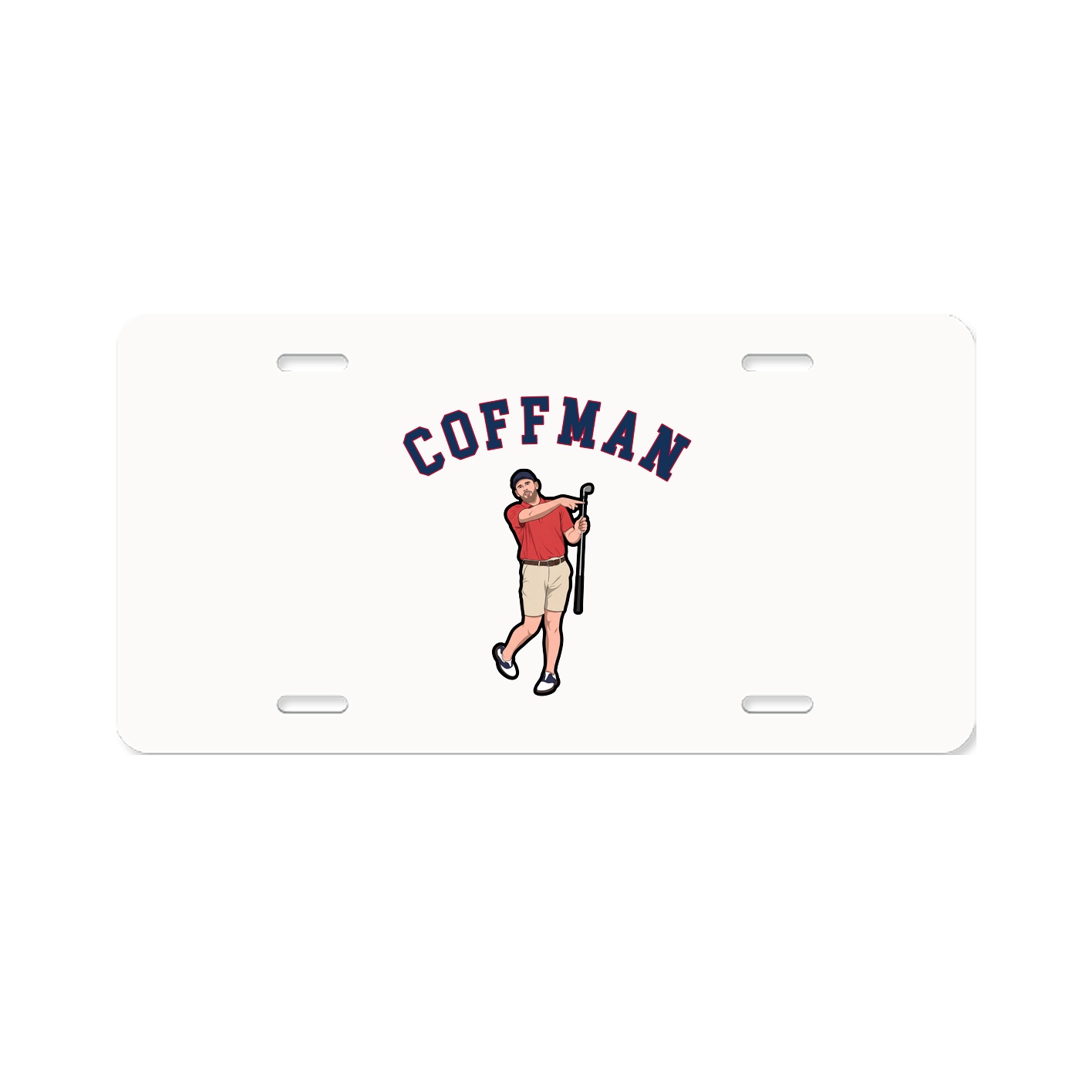 License Plate — Shirsey Arch in Classic