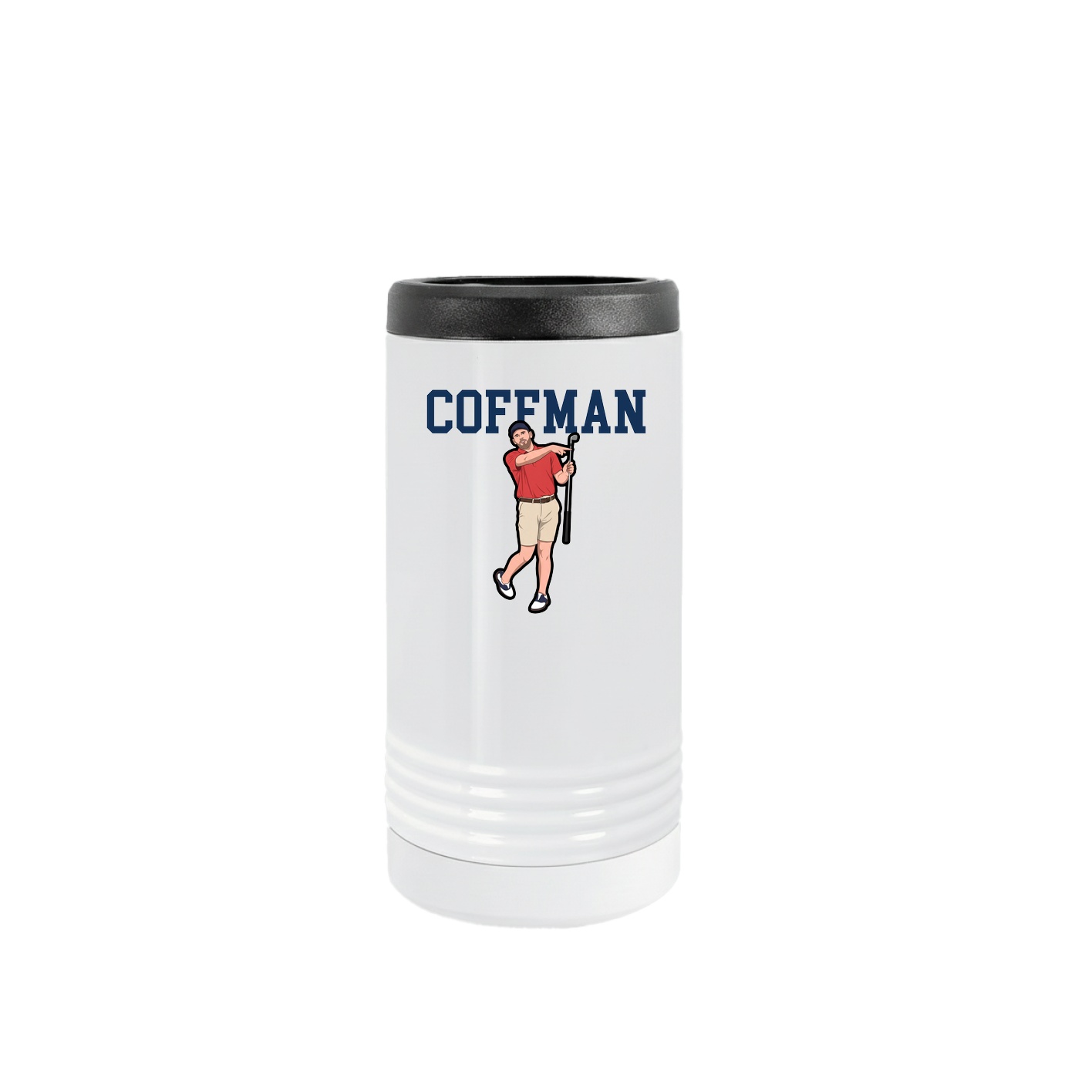 Slim Beverage Holder — Shirsey in White