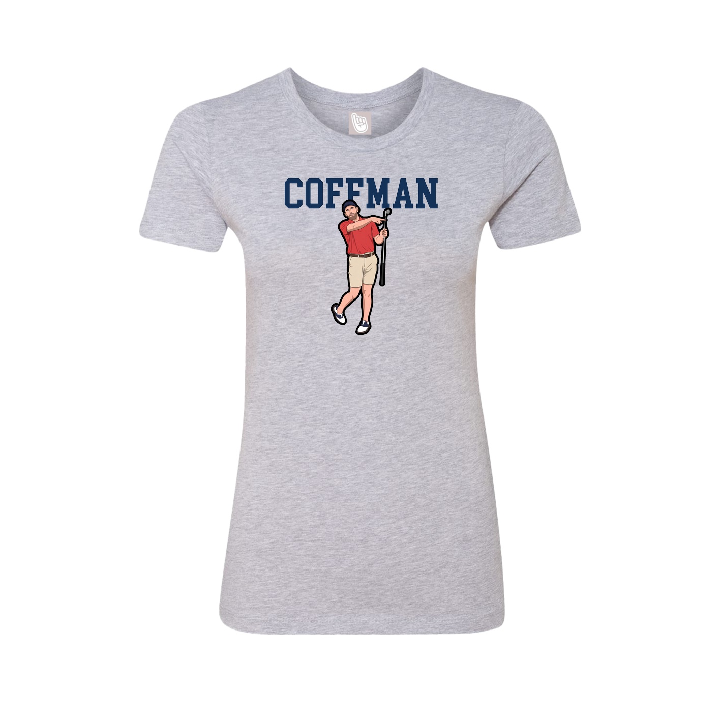 Fitted Women's Tee — Shirsey in Grey
