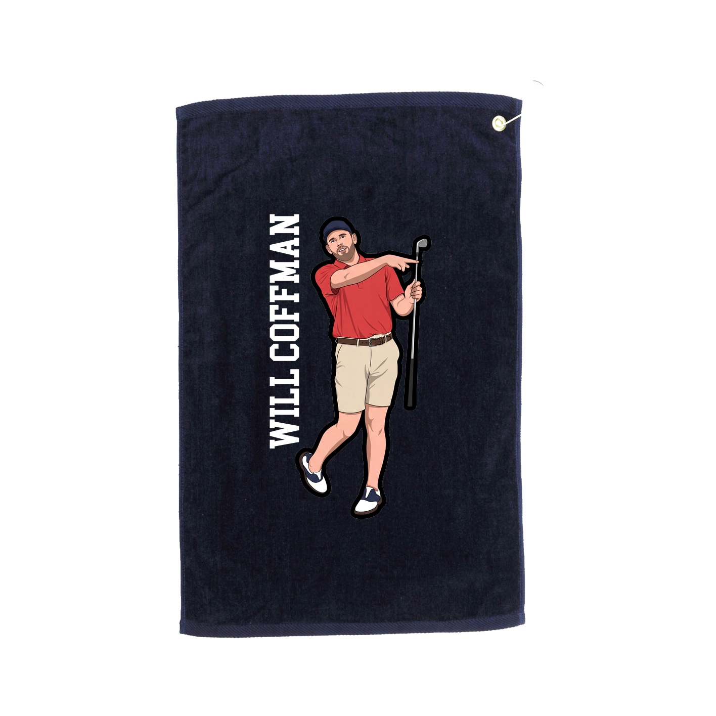 Terry Velour Golf Towel