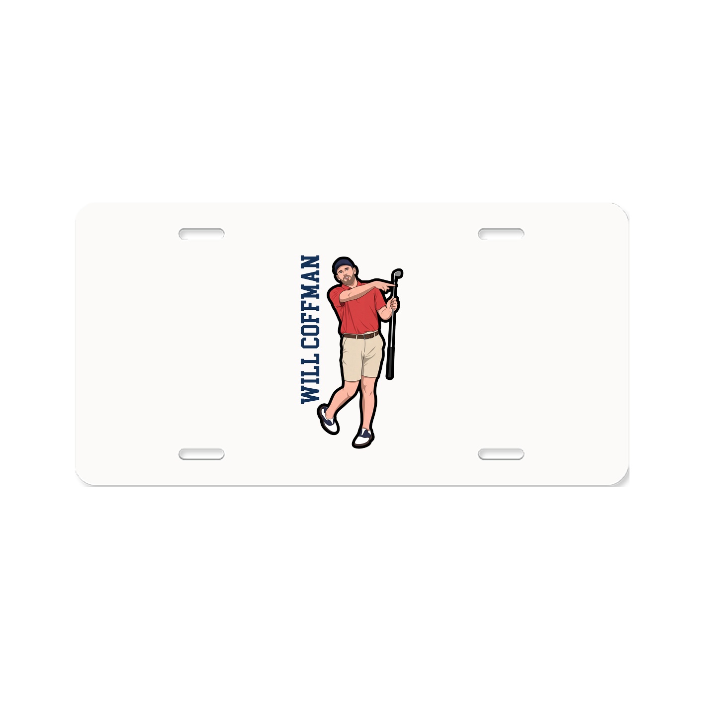 Aluminum License Plate