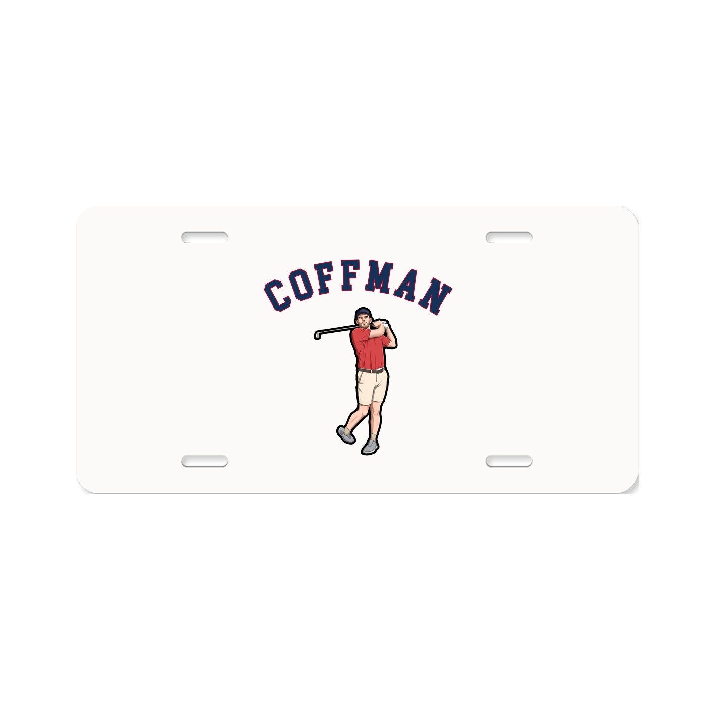 License Plate — Shirsey Arch in Classic
