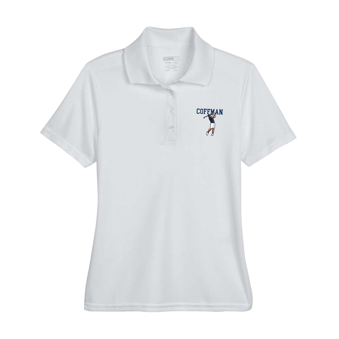 Womens Performance Polo — Shirsey in Grey