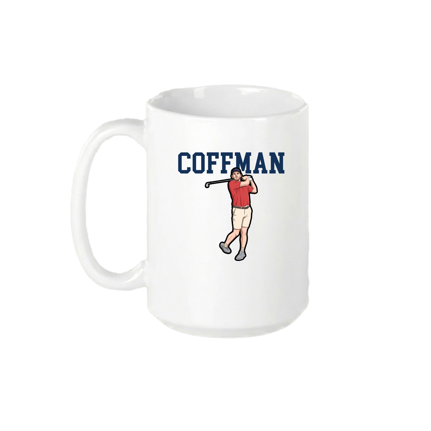 15oz Coffee Mug — Shirsey in White