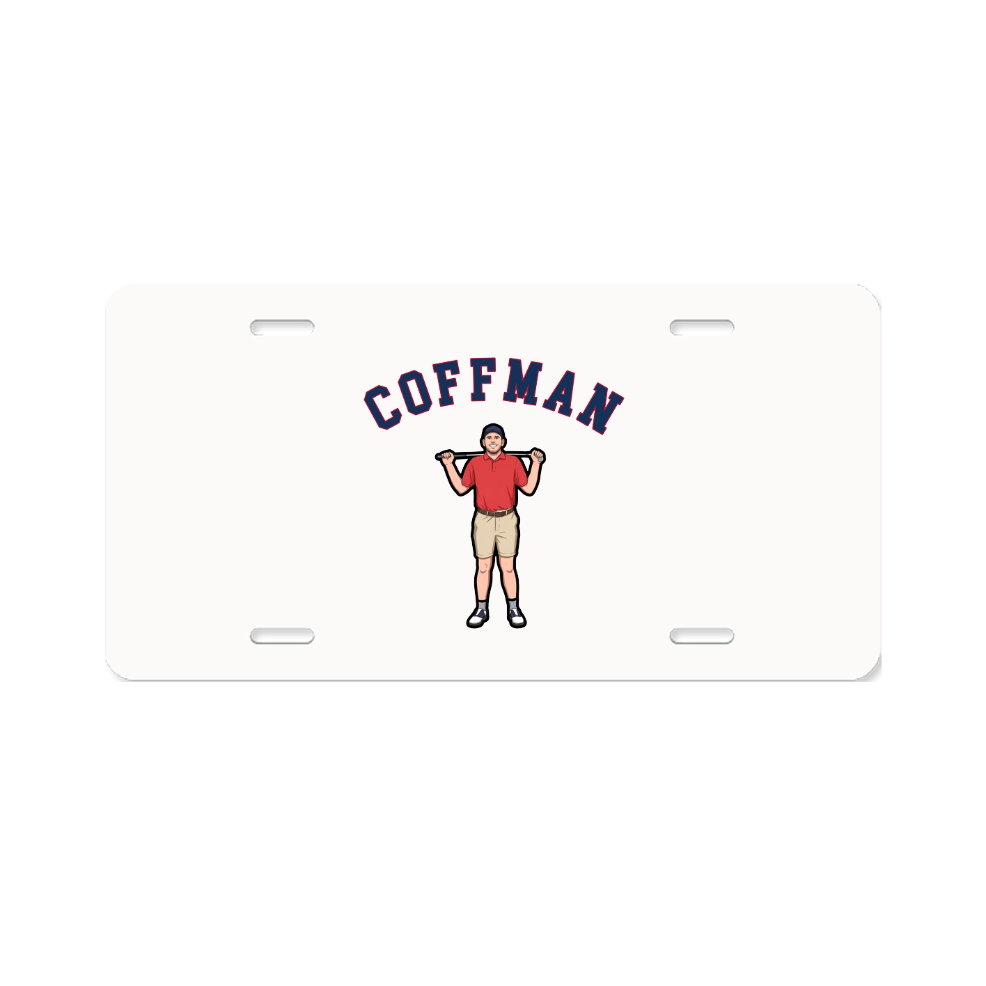 License Plate — Shirsey Arch in Classic