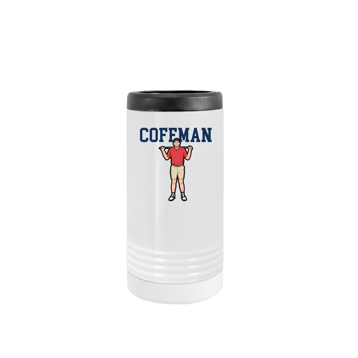 Slim Beverage Holder — Shirsey in White