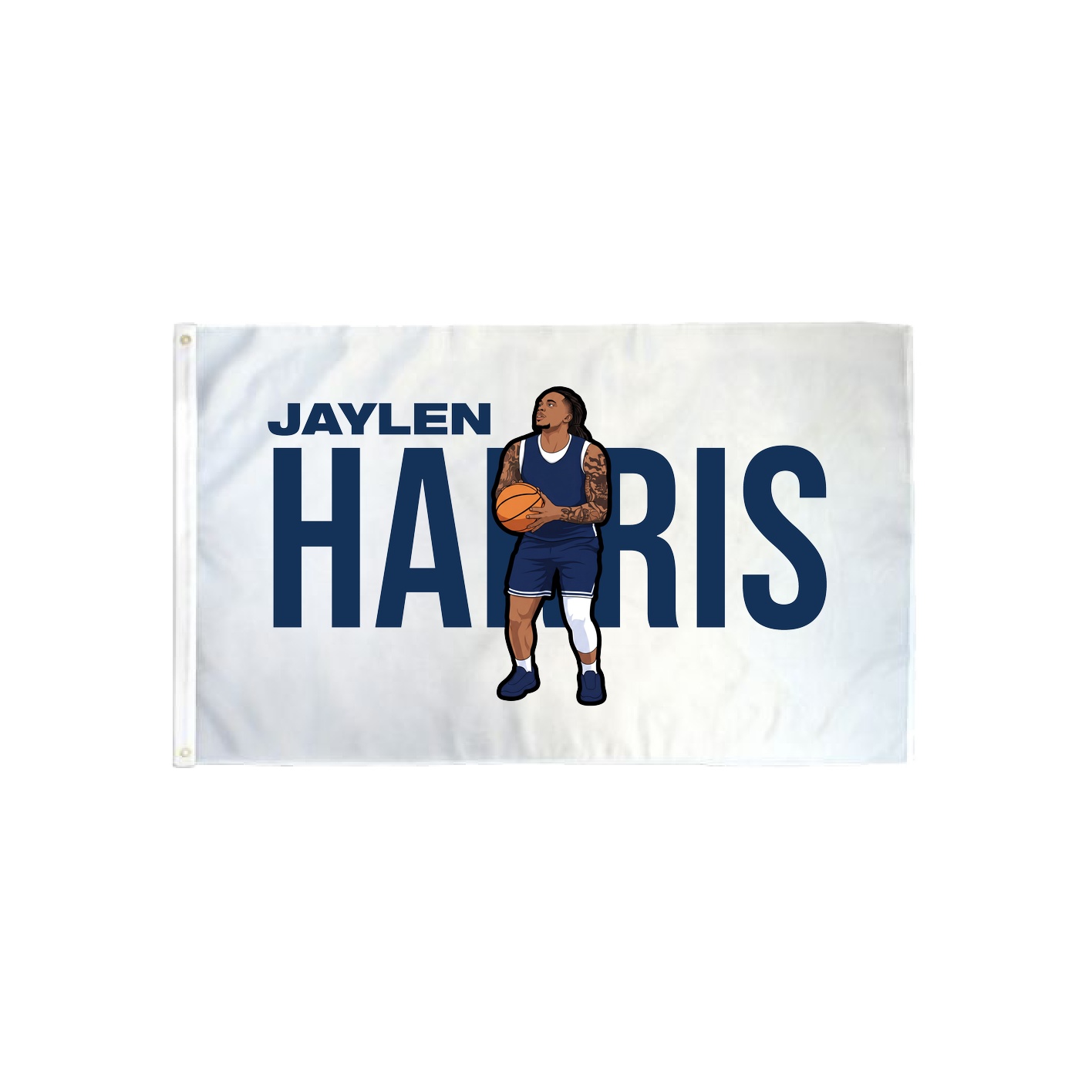 3x5 Flag — Player Name in Classic