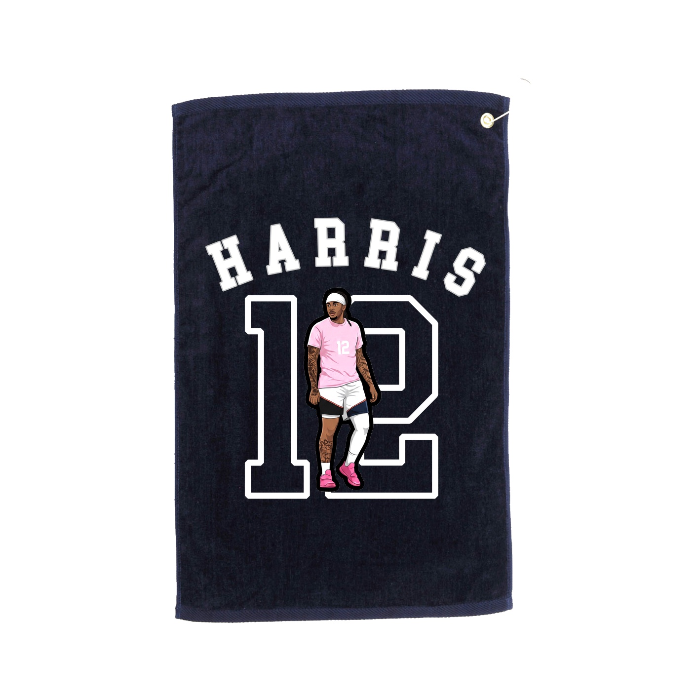 Golf Towel — Shirsey Arch in Navy