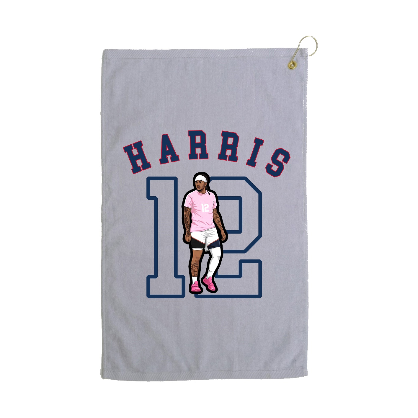 Golf Towel — Shirsey Arch in Grey