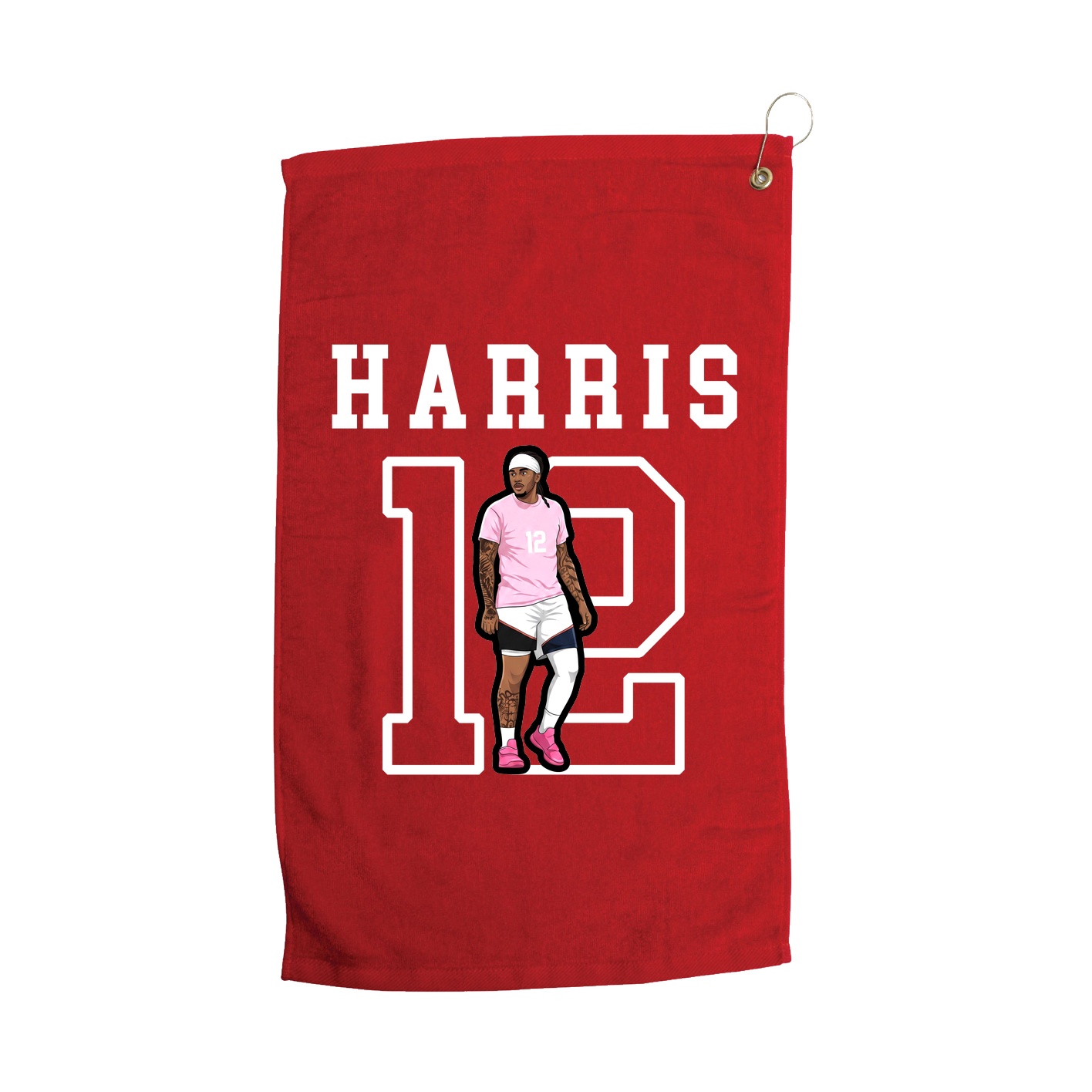 Golf Towel — Shirsey in Red