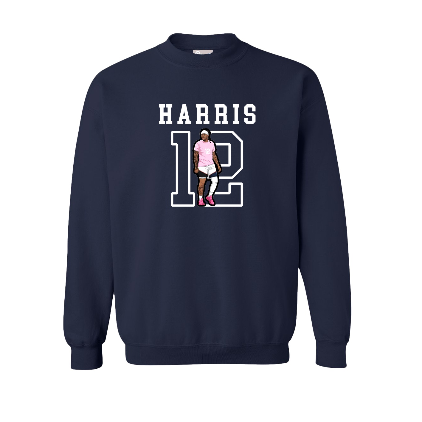 Fleece Crew — Shirsey in Navy