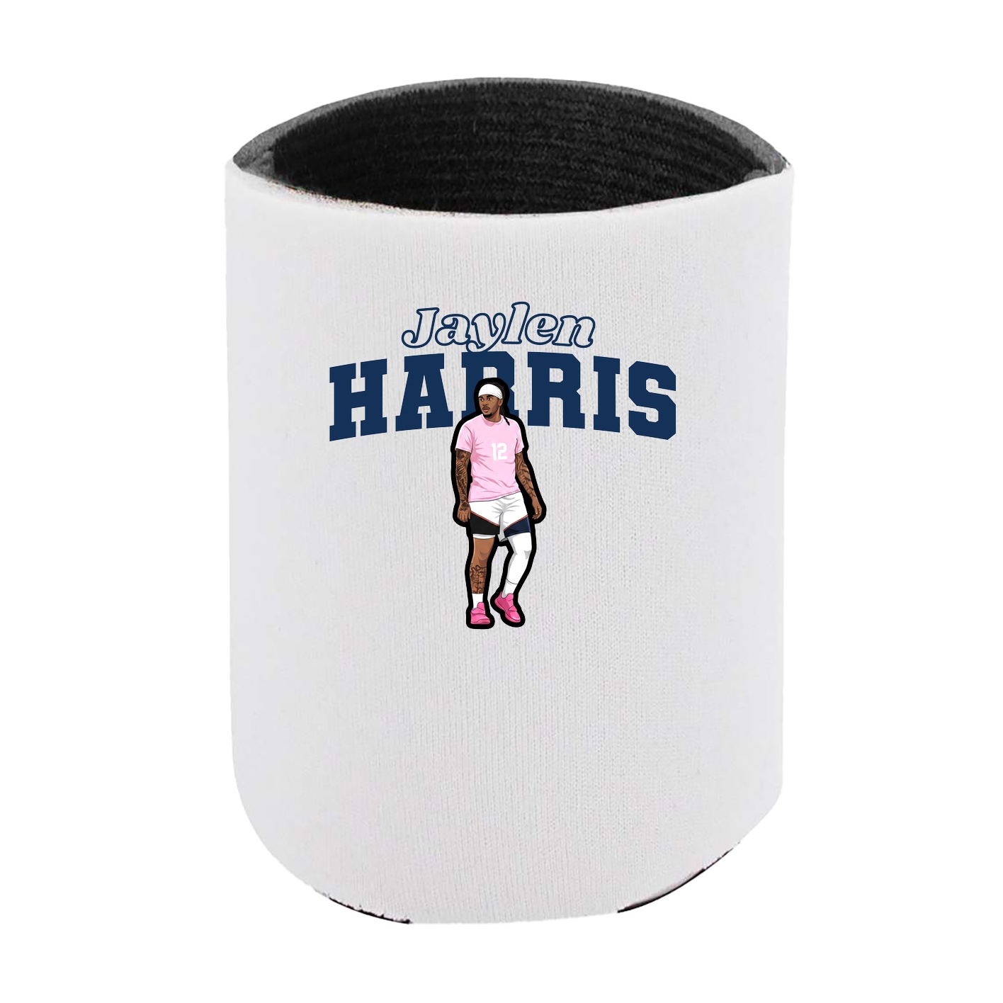Can Holder — Name Arch in White