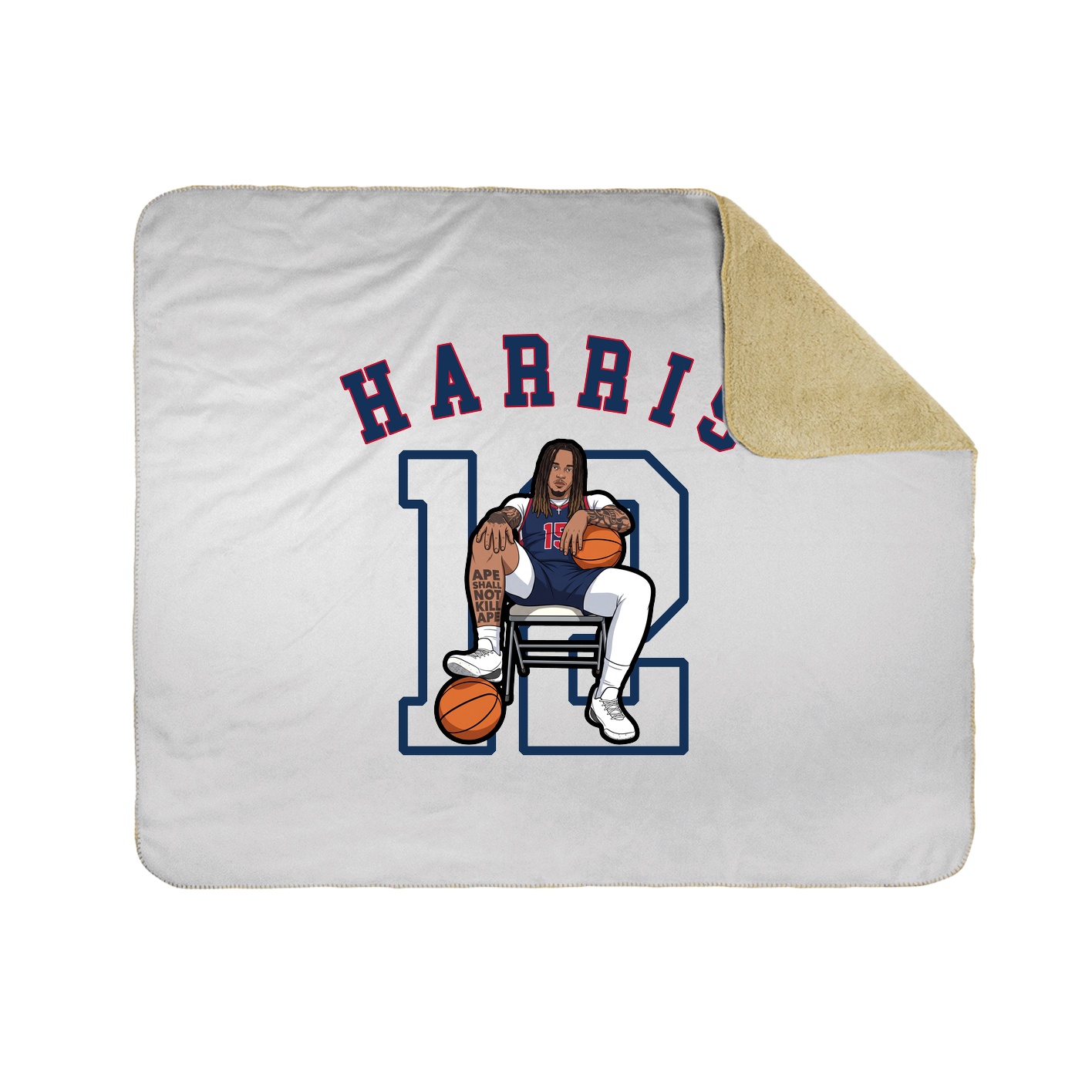 Throw Blanket — Shirsey Arch in White