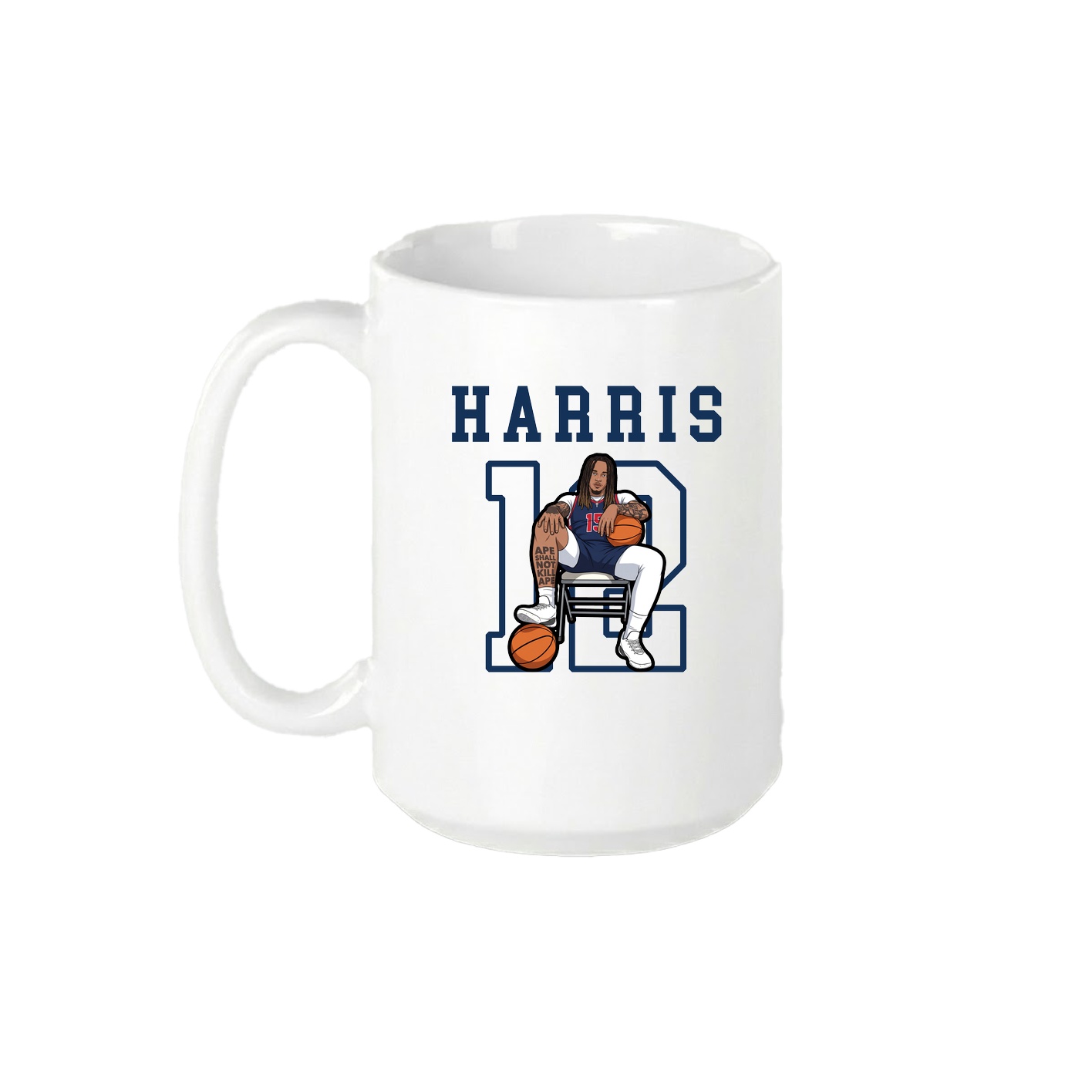 15oz Coffee Mug — Shirsey in White
