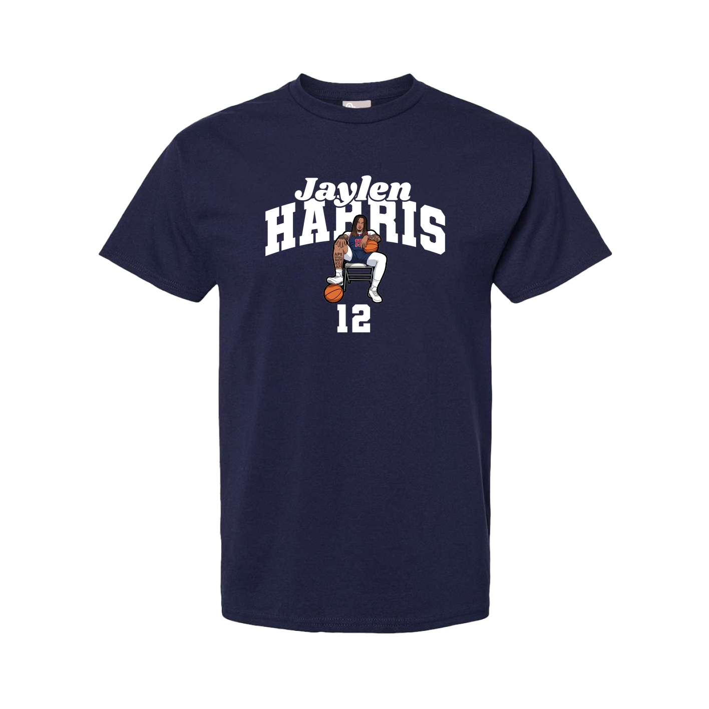 Tee — Signature Arch in Navy