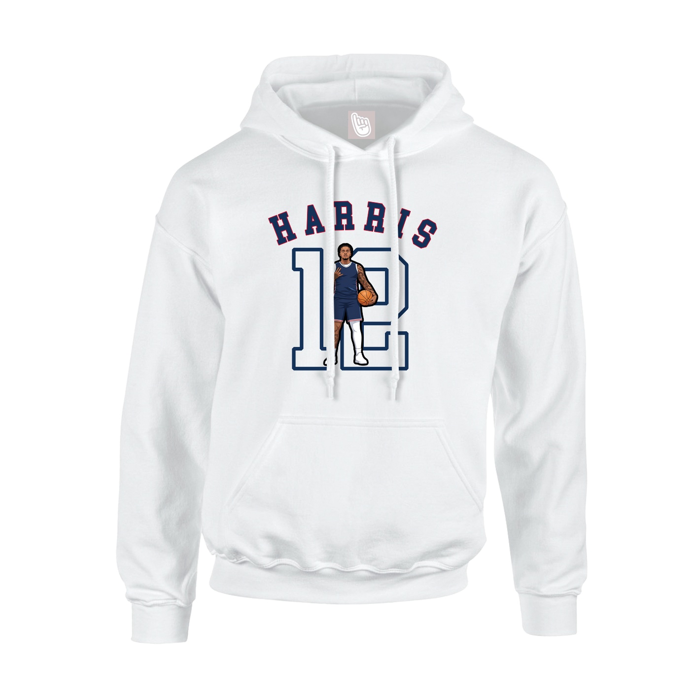 Hoodie — Shirsey Arch in White