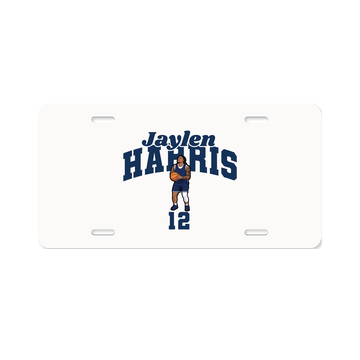 License Plate — Signature Arch in Classic