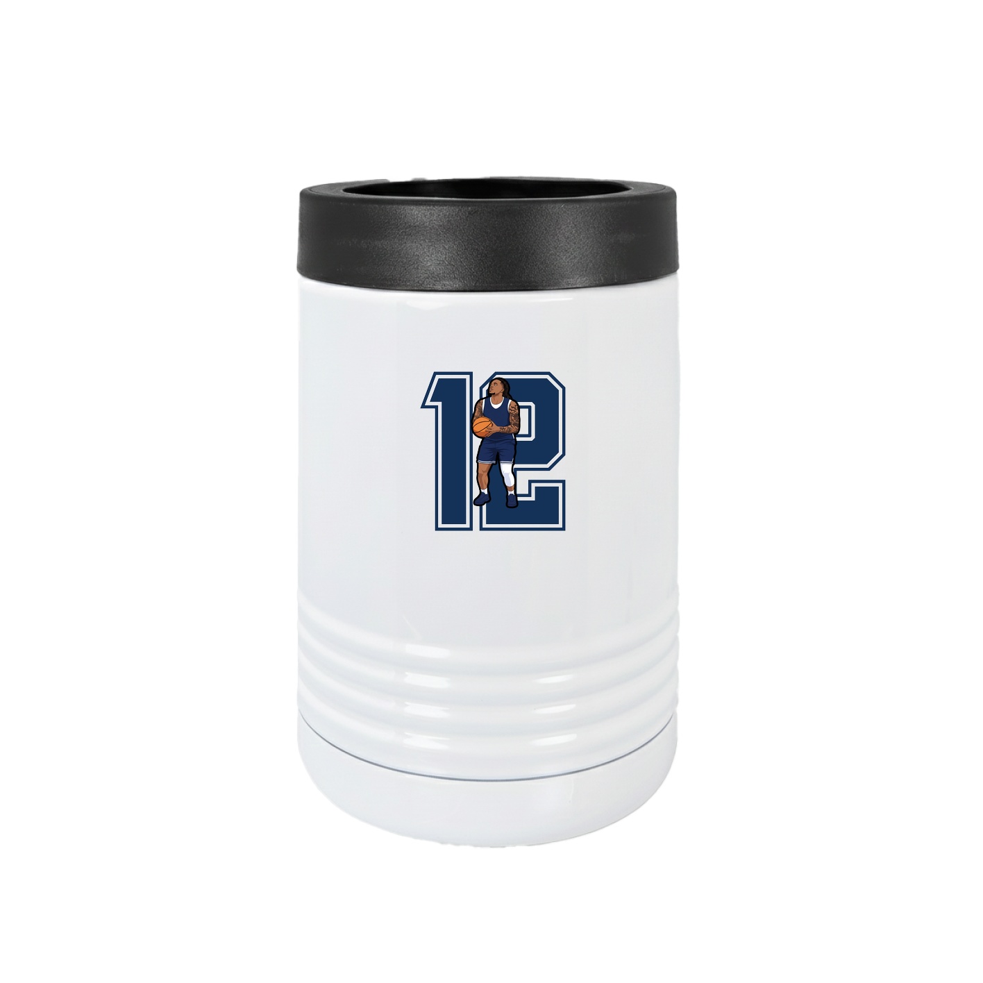 Beverage Holder — Number in White