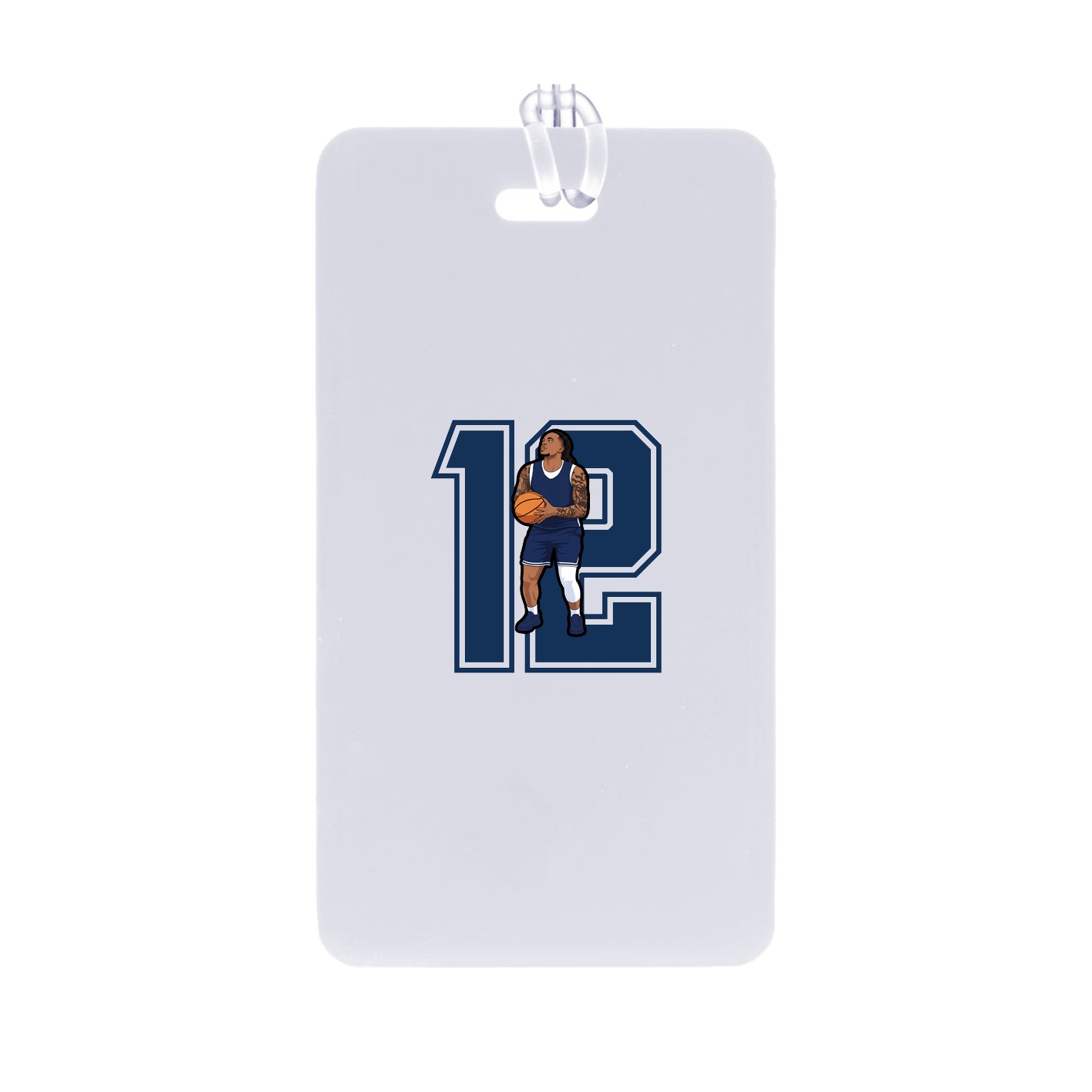 Bag Tag — Number in Classic