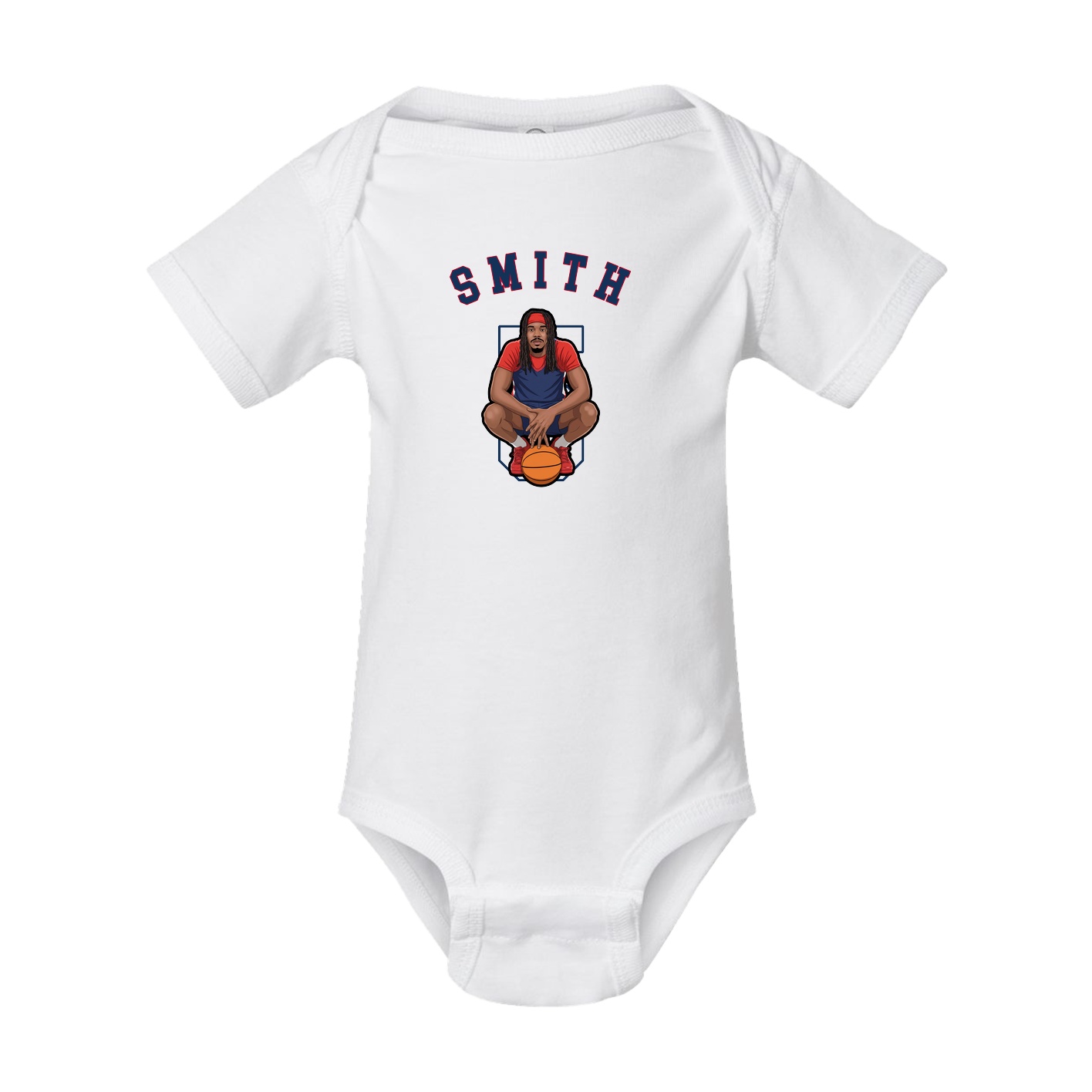 Baby Onesie — Shirsey Arch in White