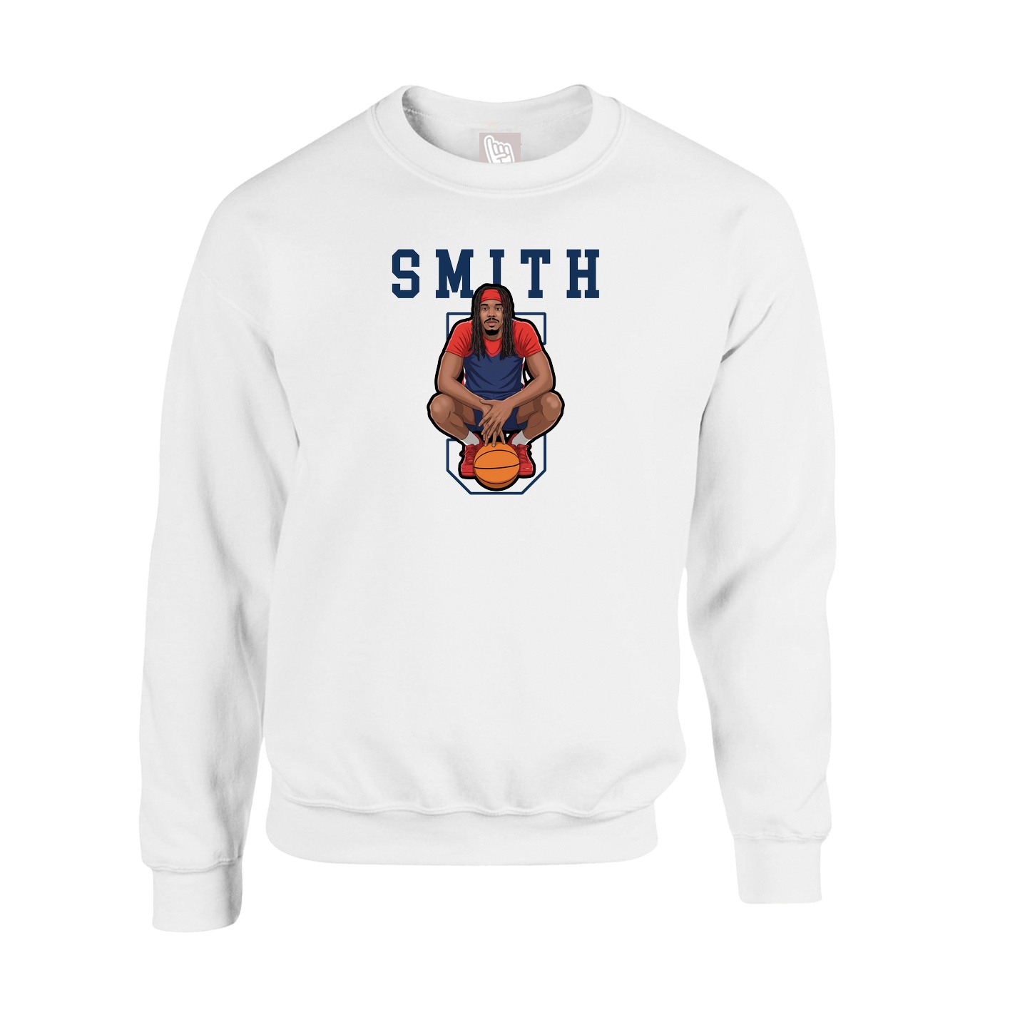 Fleece Crew — Shirsey in White