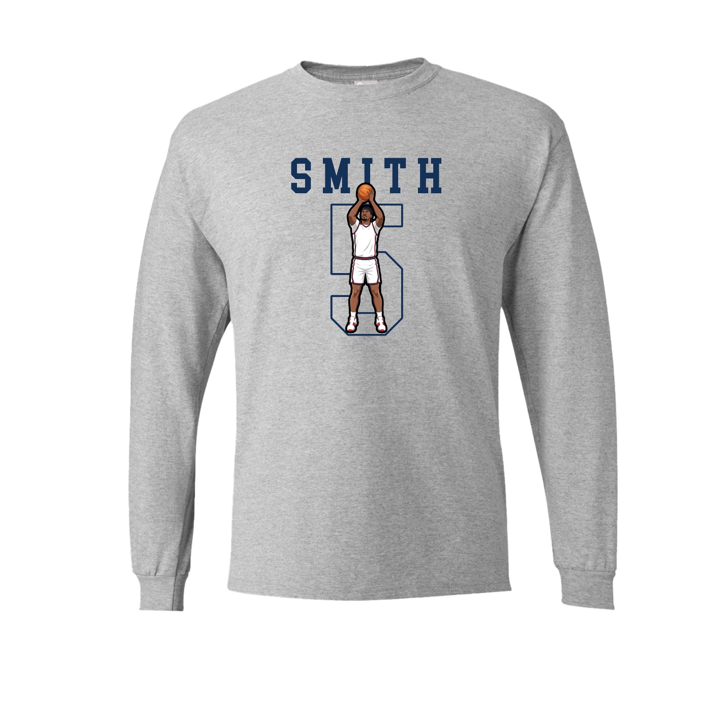 Long Sleeve Tee — Shirsey in Grey
