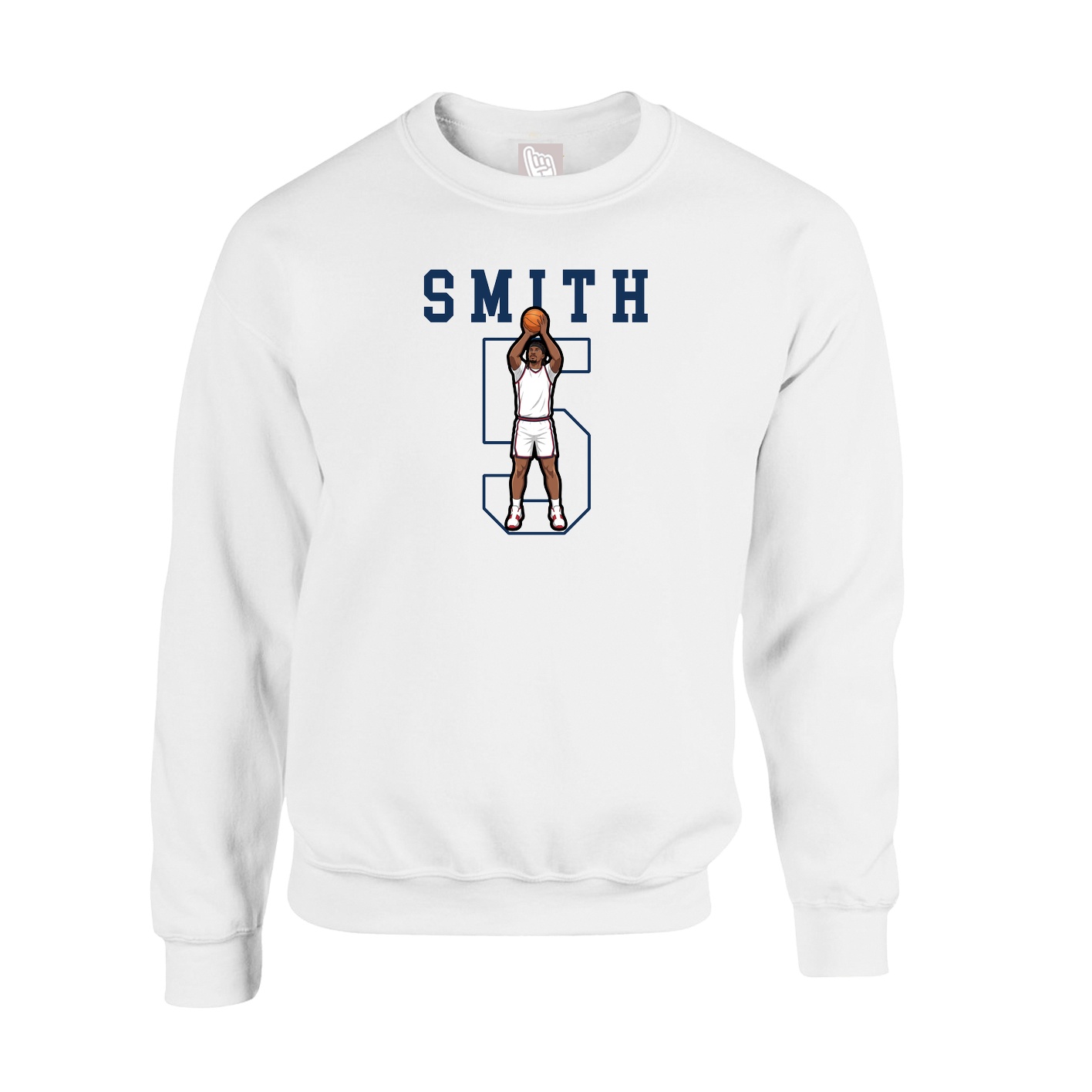 Fleece Crew — Shirsey in White