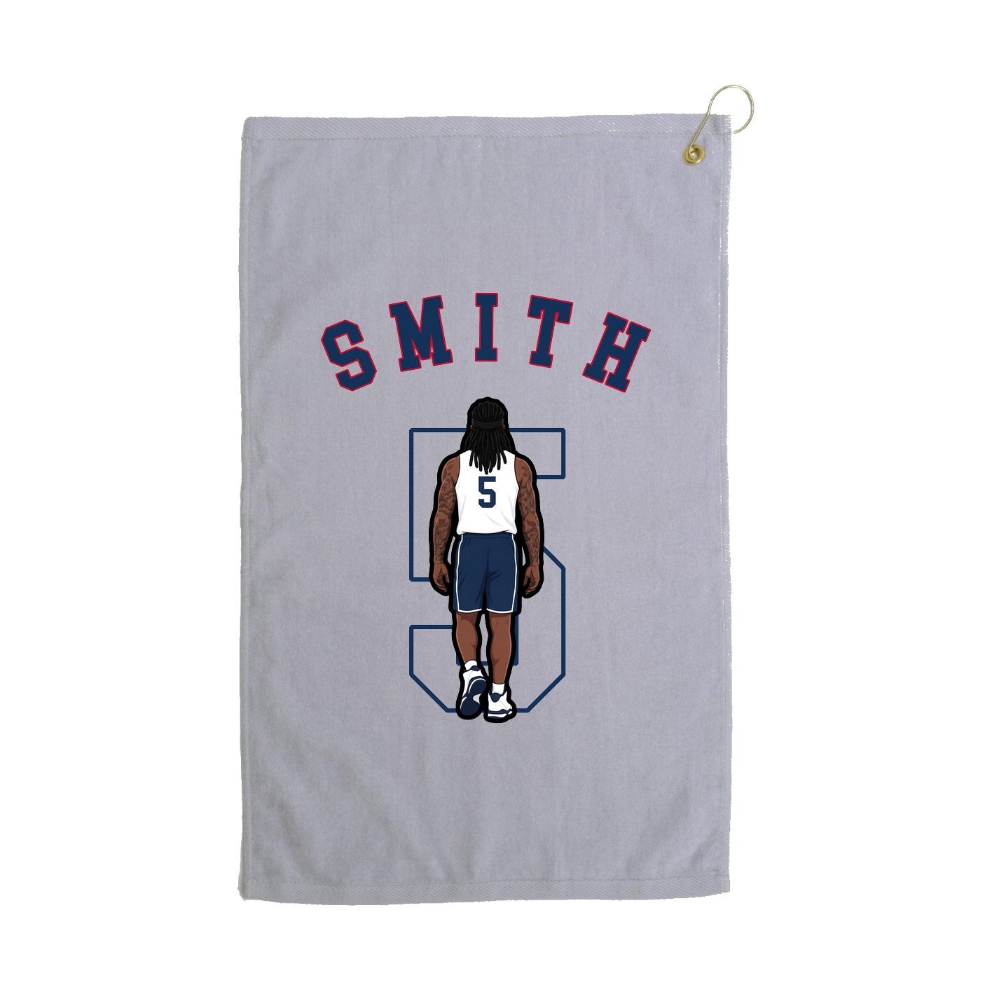 Golf Towel — Shirsey Arch in Grey