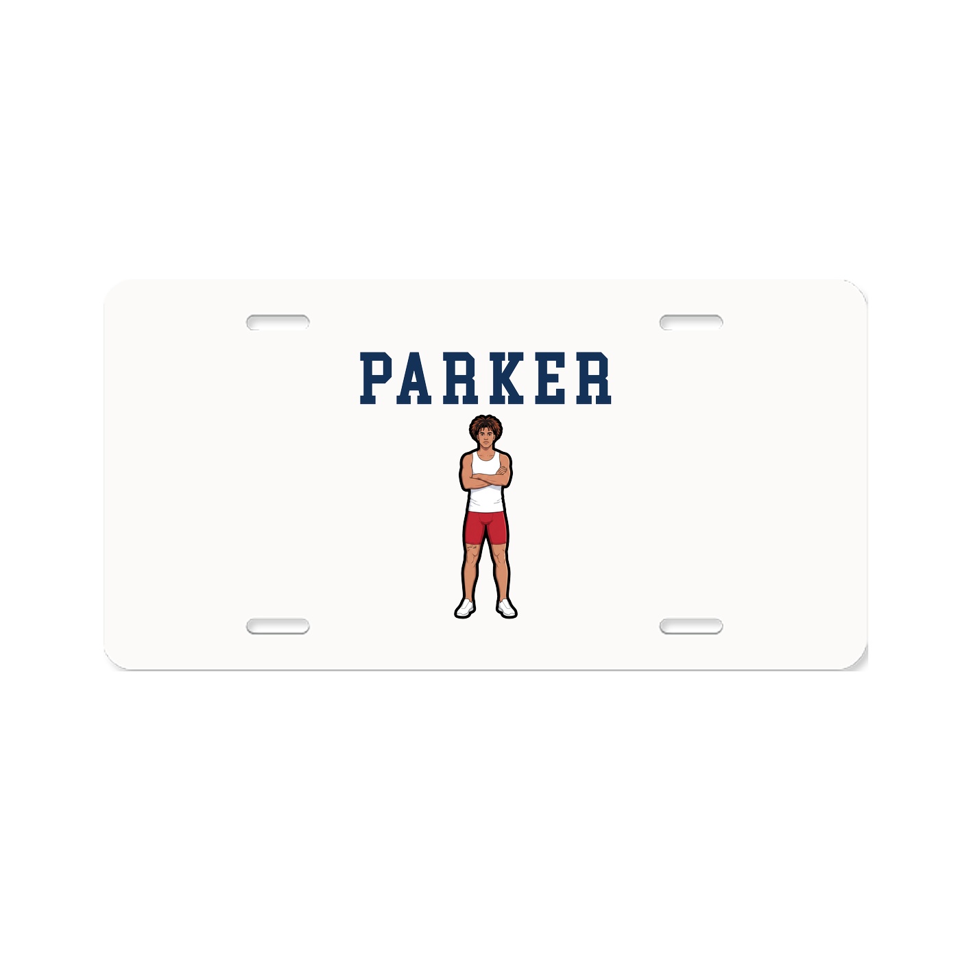 License Plate — Shirsey in Classic