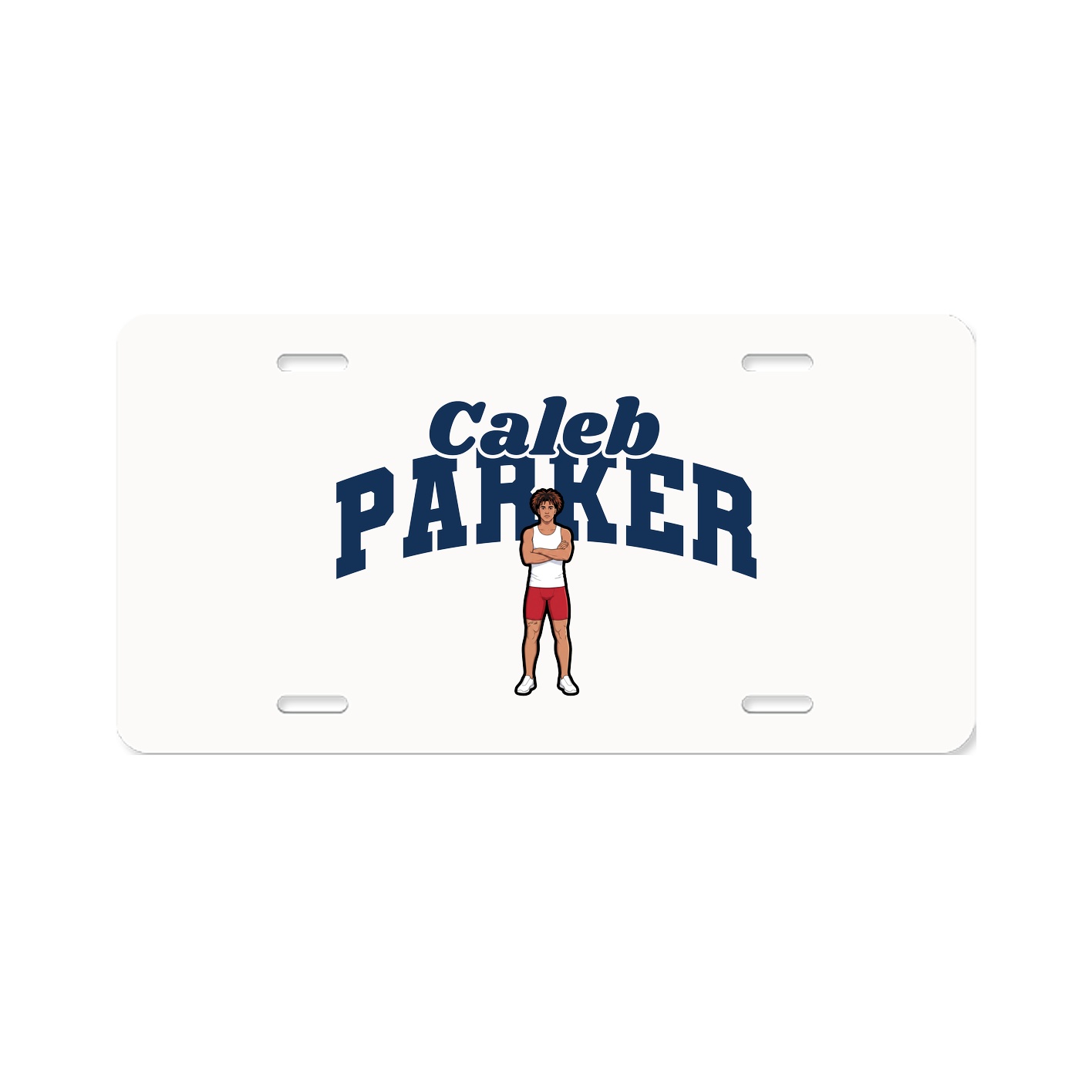License Plate — Signature Arch in Classic