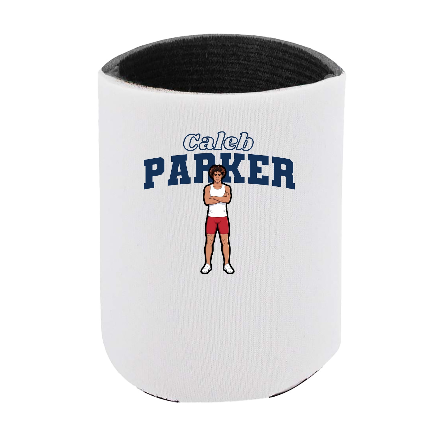 Can Holder — Name Arch in White