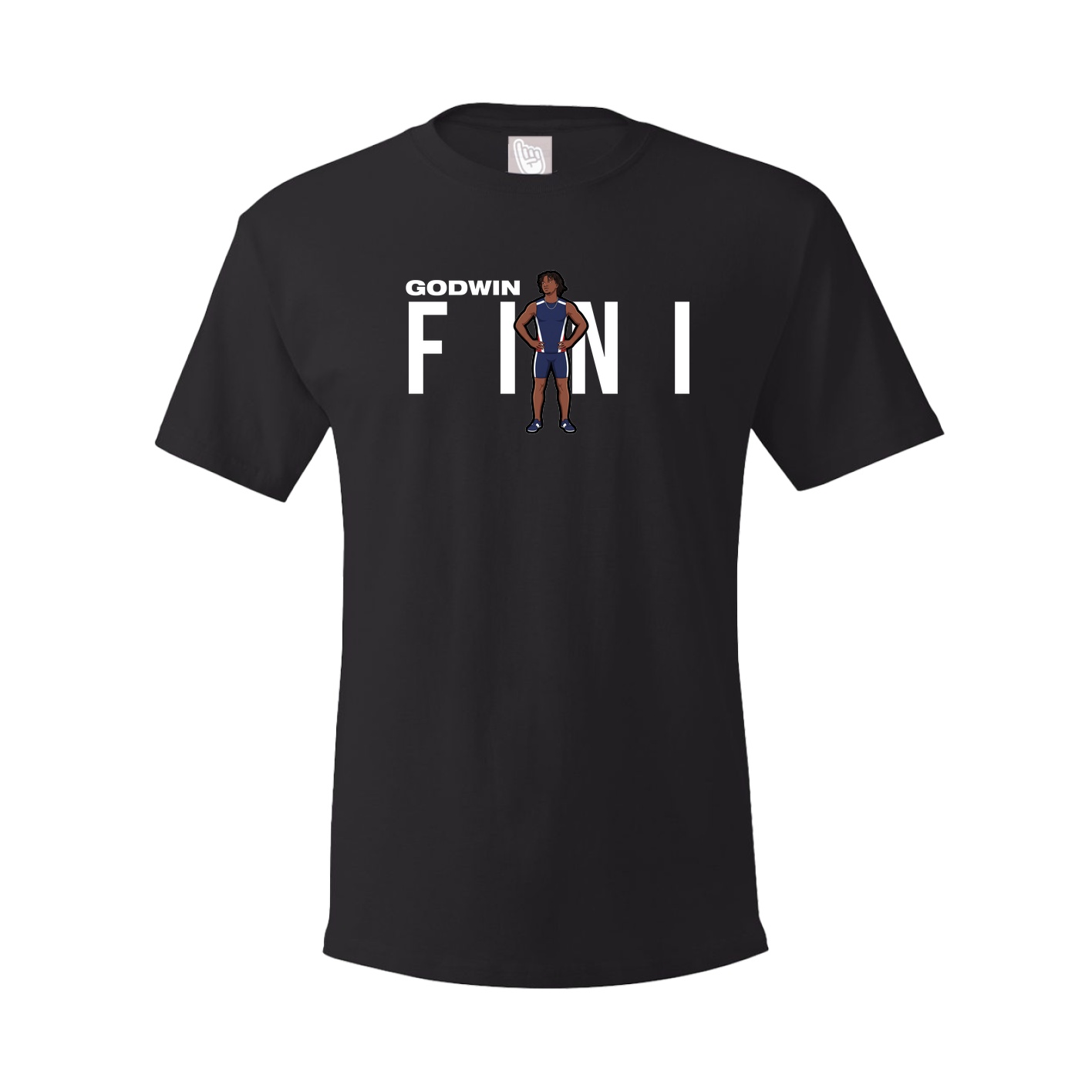 Youth Tee — Player Name in Black